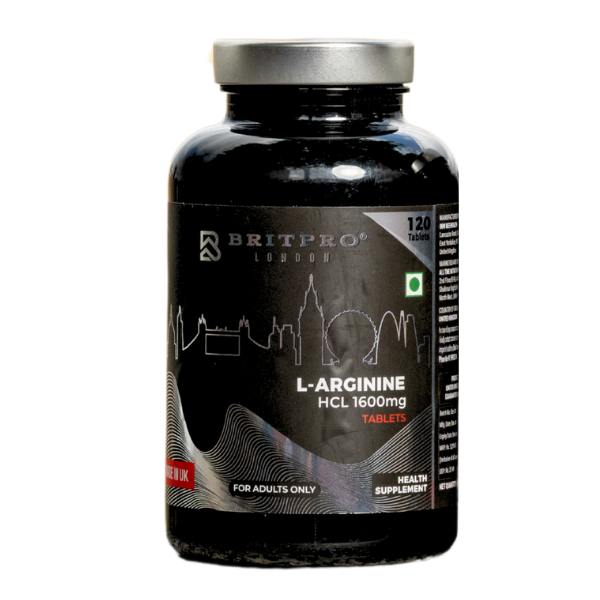 BRITPRO London L-Arginine 800mg x 120 Tablets