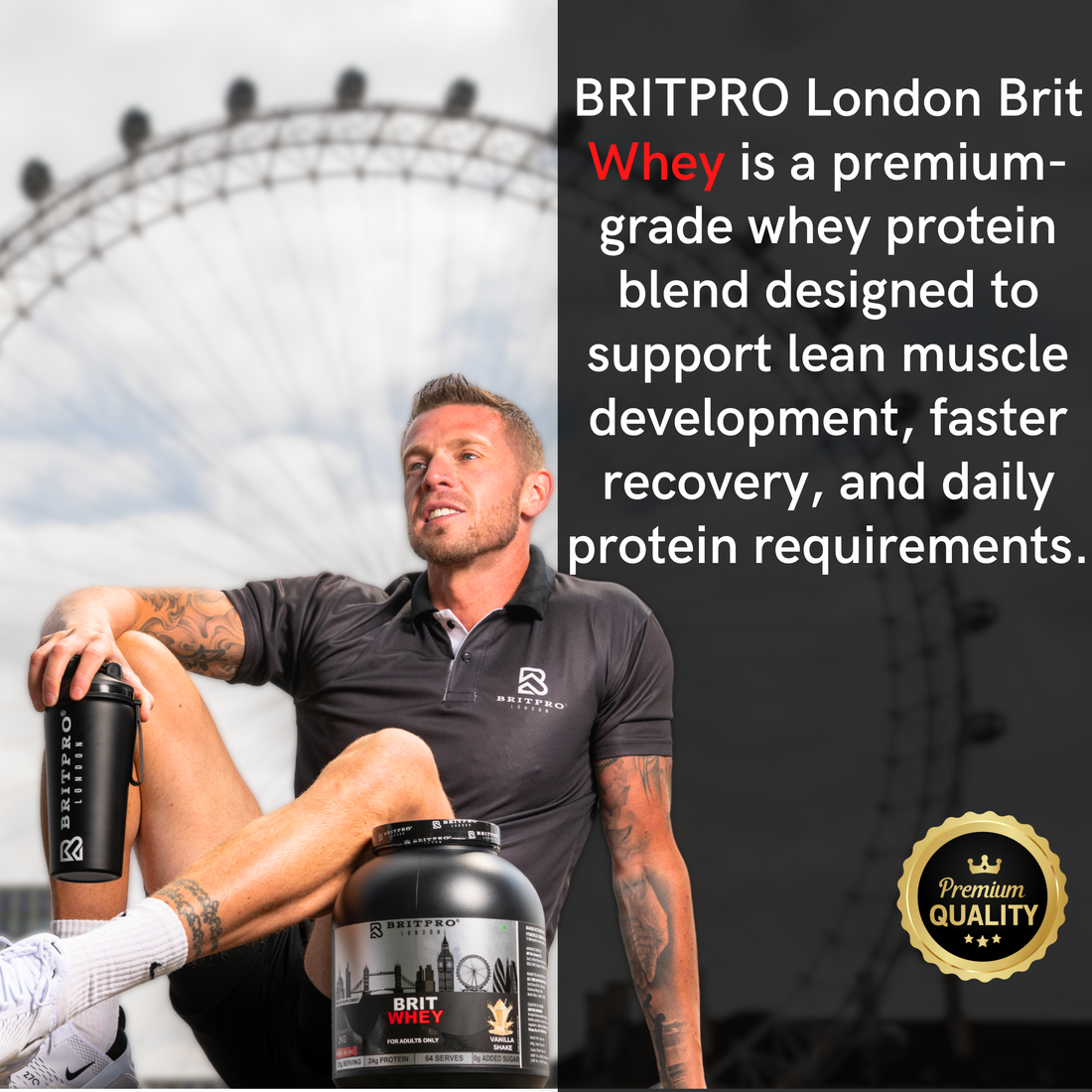 BRITPRO London BRIT Whey 2KG