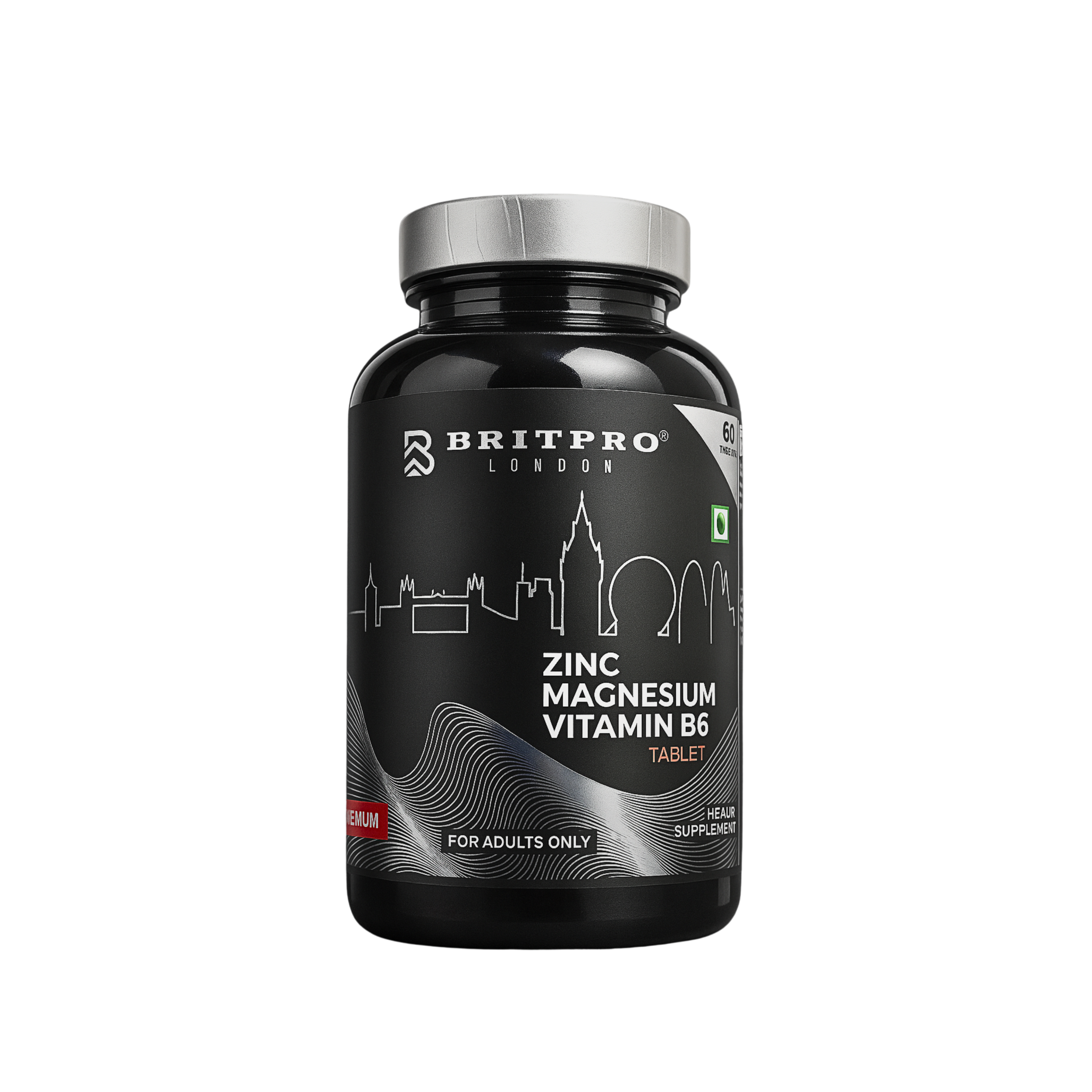 BRITPRO London Zinc Magnesium Vitamin B6 - Tablet