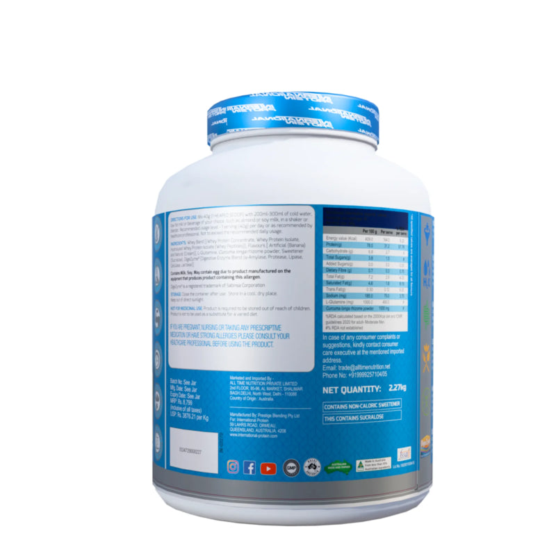 International Protein Superior Whey Protein (Australian) 5lbs