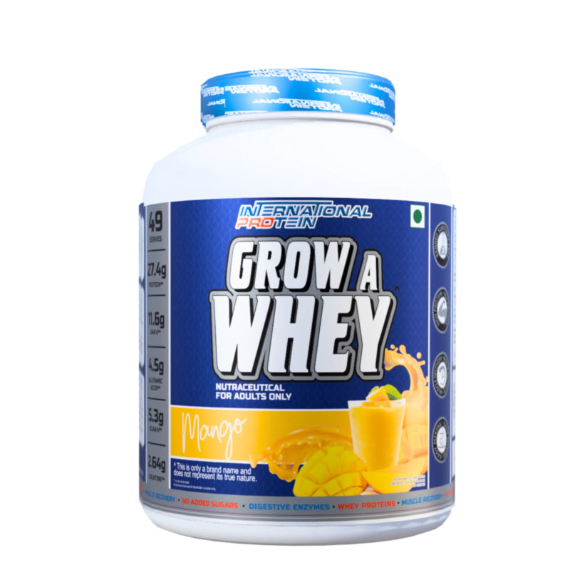 International Protein Grow A Whey Protein 5 Lbs (Australian)