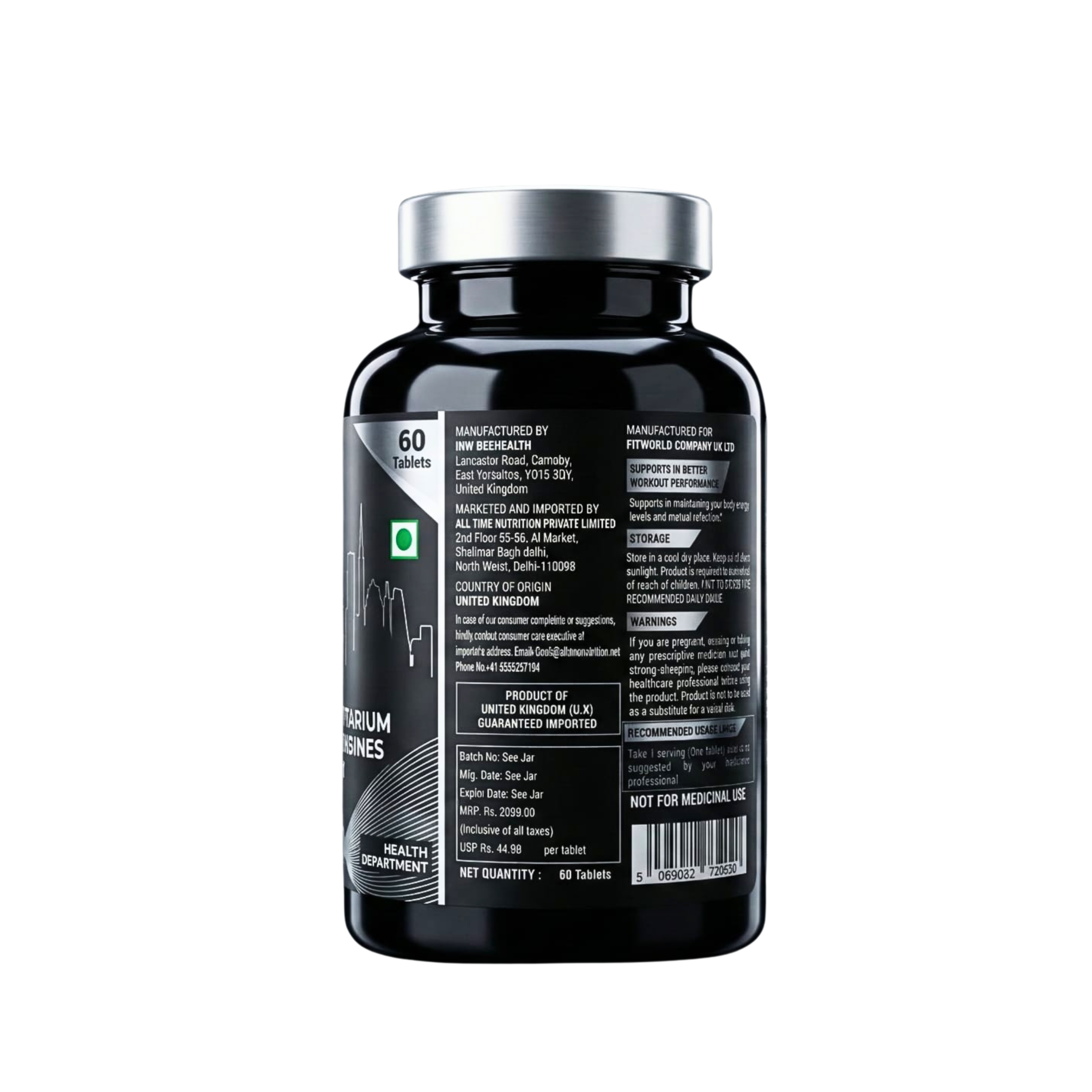 BRITPRO London Zinc Magnesium Vitamin B6 - Tablet