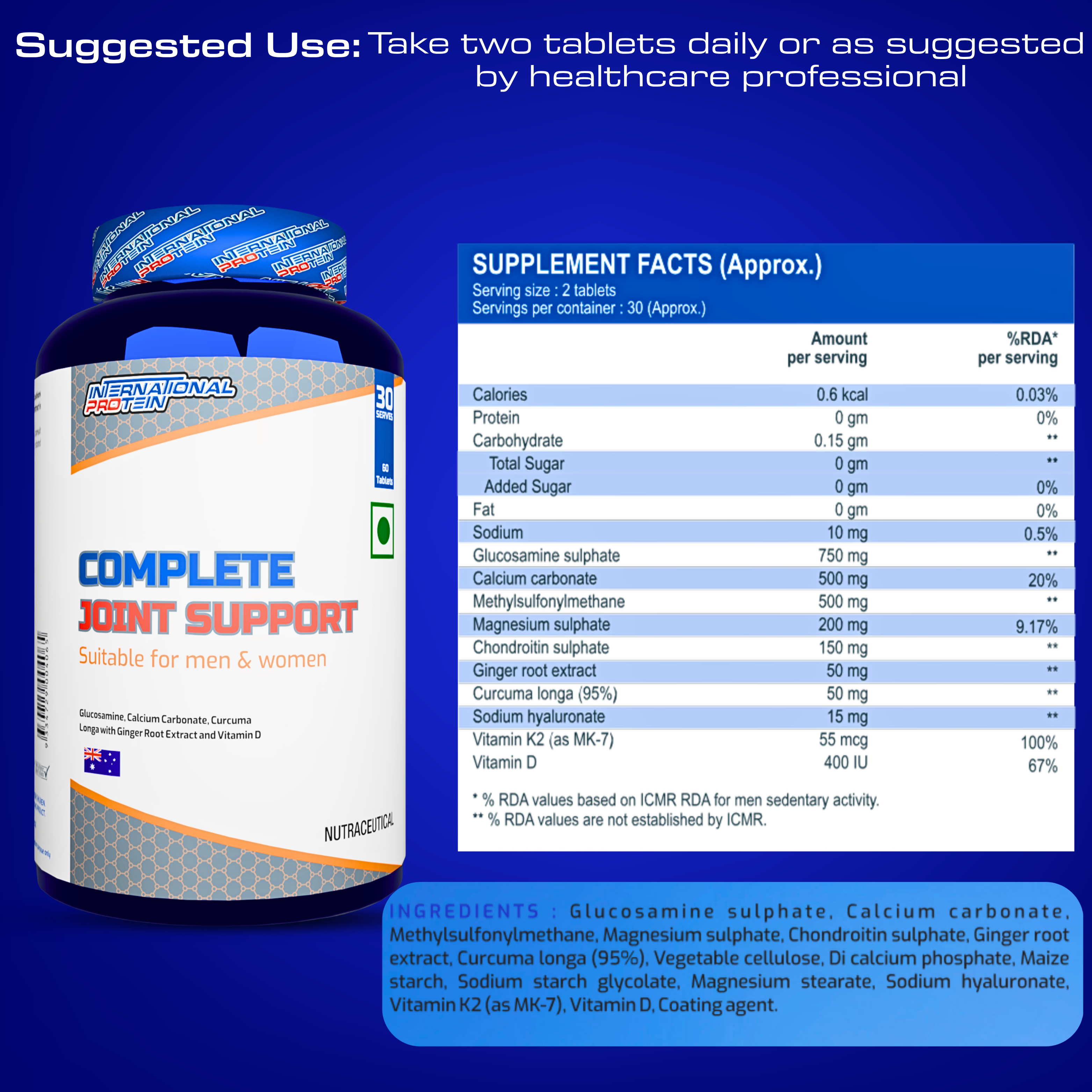 International Protein Complete Joint Support – Tablet