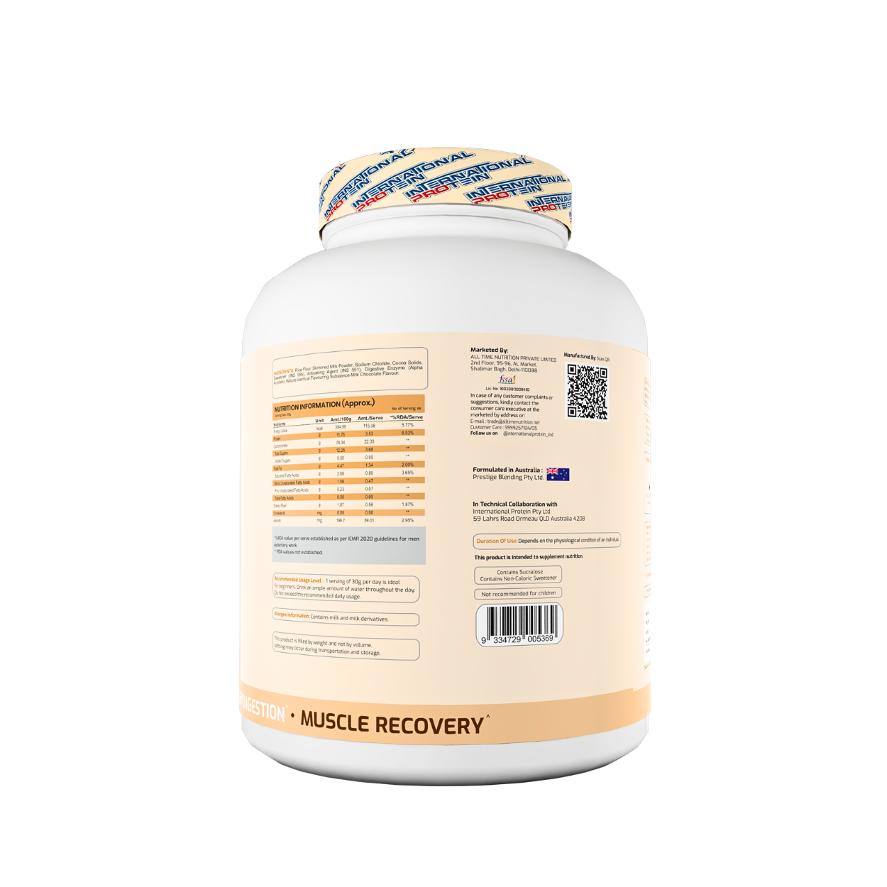 International Protein Cream of Rice
