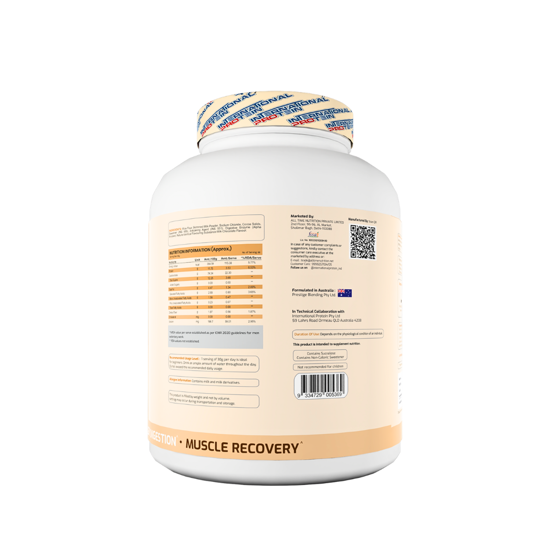 International Protein Cream of Rice