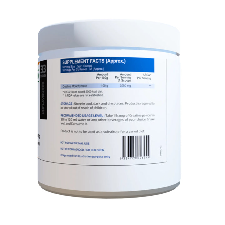 International Protein Creatine Monohydrate India Unflavored