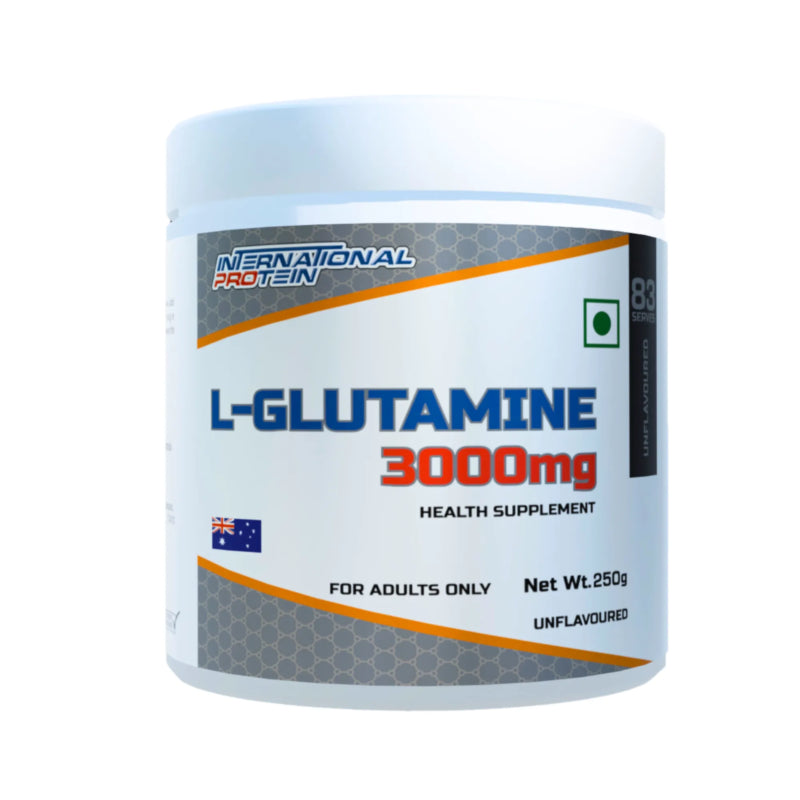 International Protein Glutamine NEW 100g 33 Servings Unflavored
