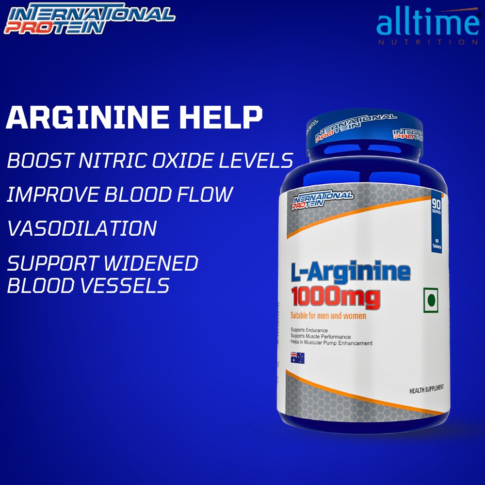 International Protein L-Arginine 1000mg Tablet