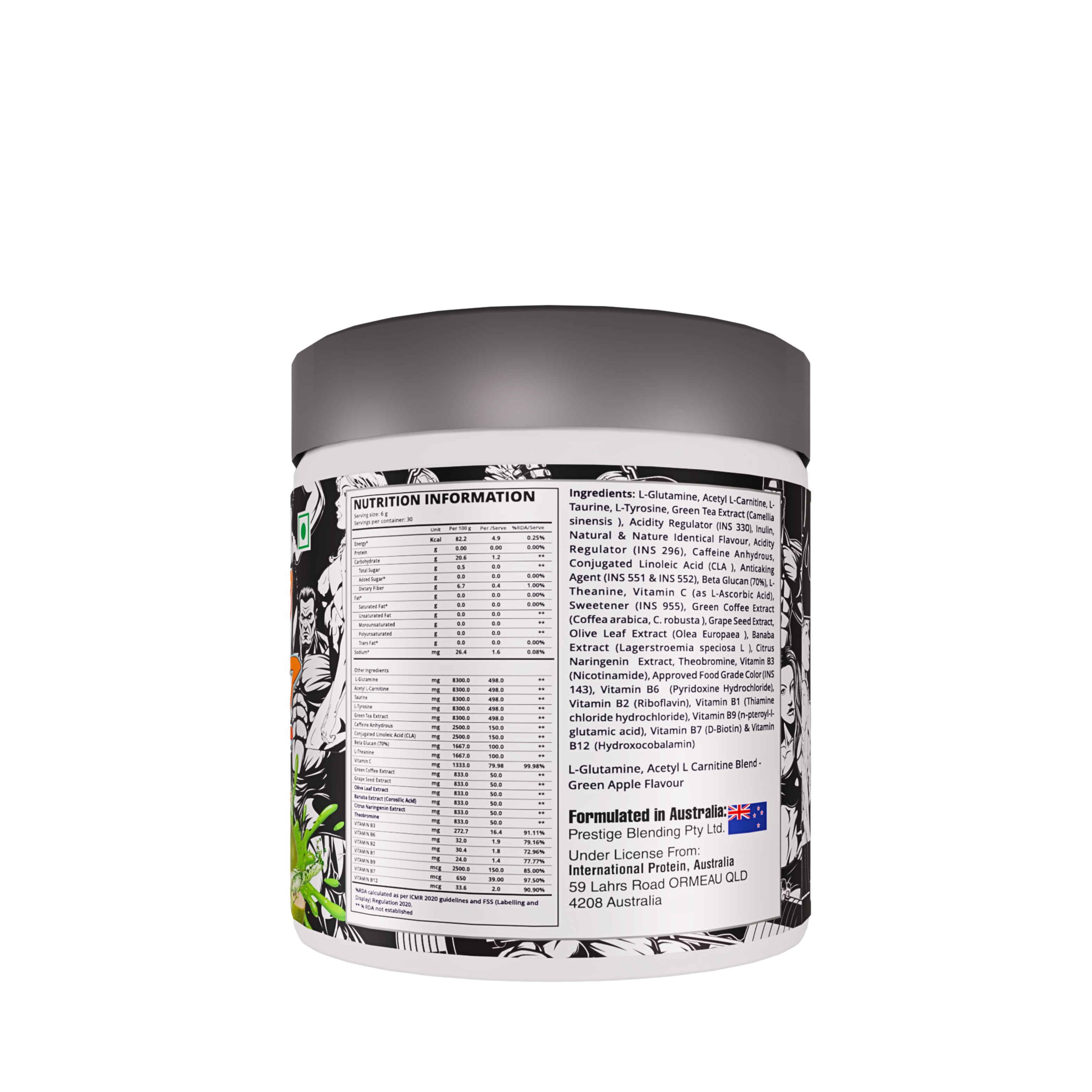 International Protein Ripped to Shredz -180g
