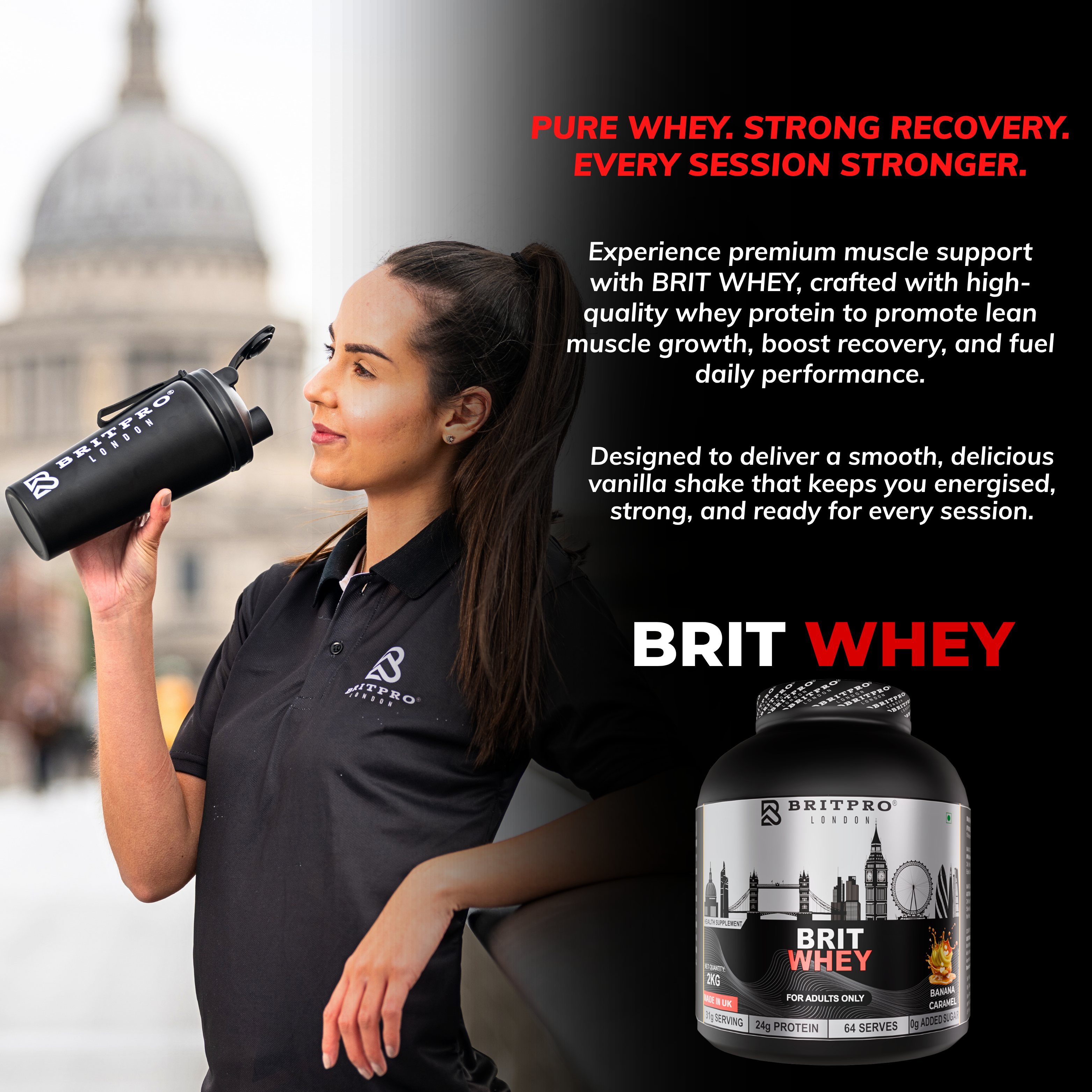 BRITPRO London BRIT Whey 2KG