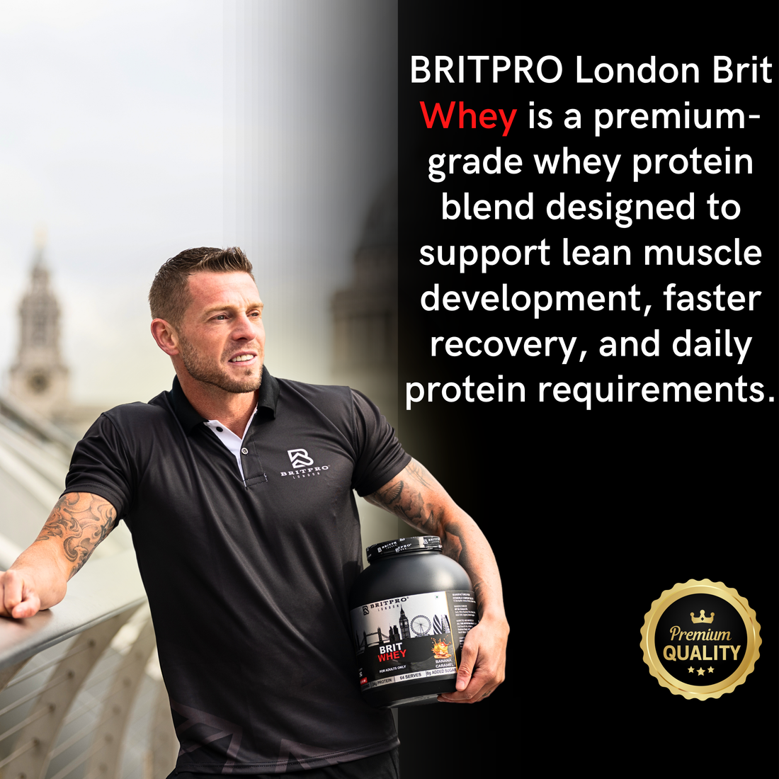 BRITPRO London BRIT Whey 2KG