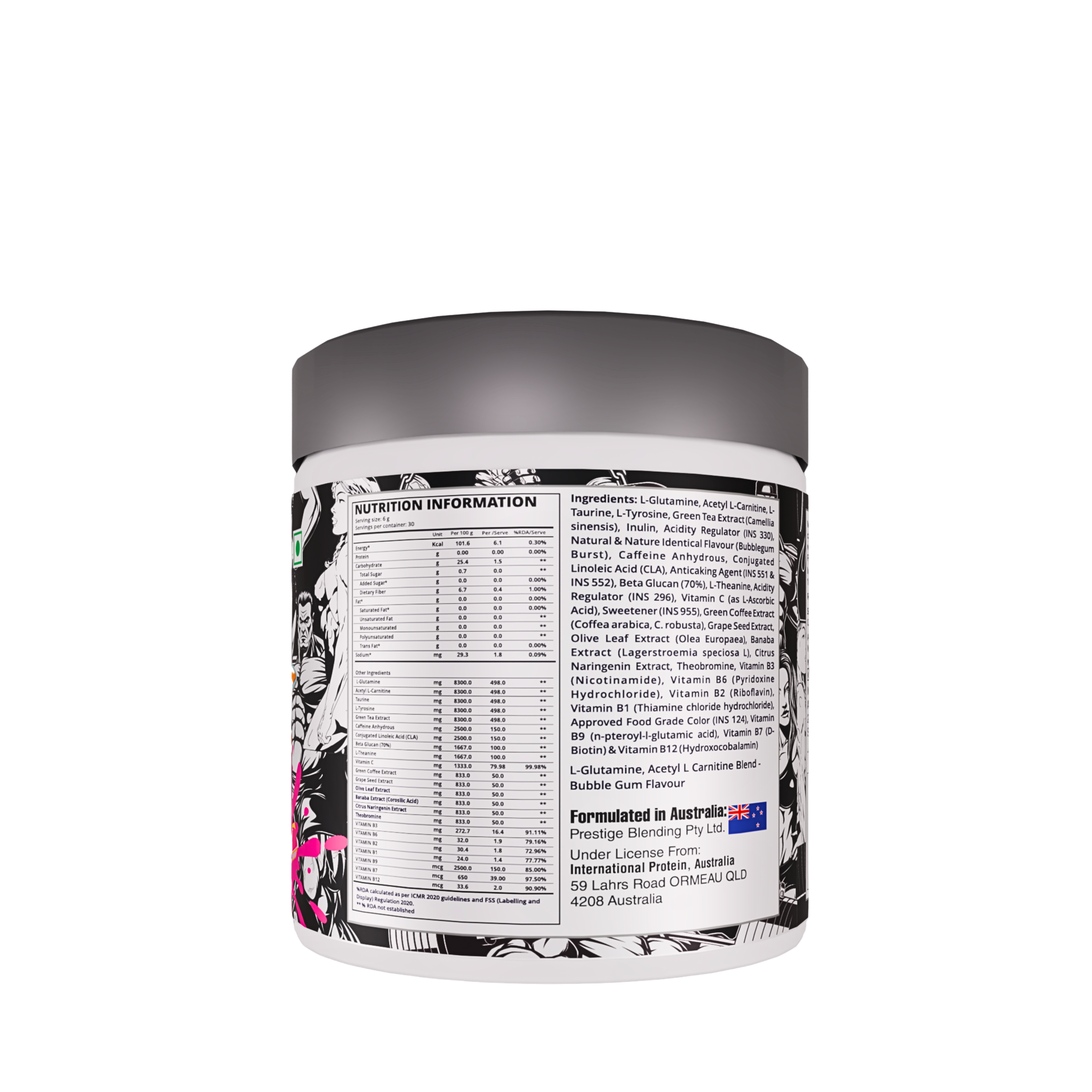 International Protein Ripped to Shredz -180g