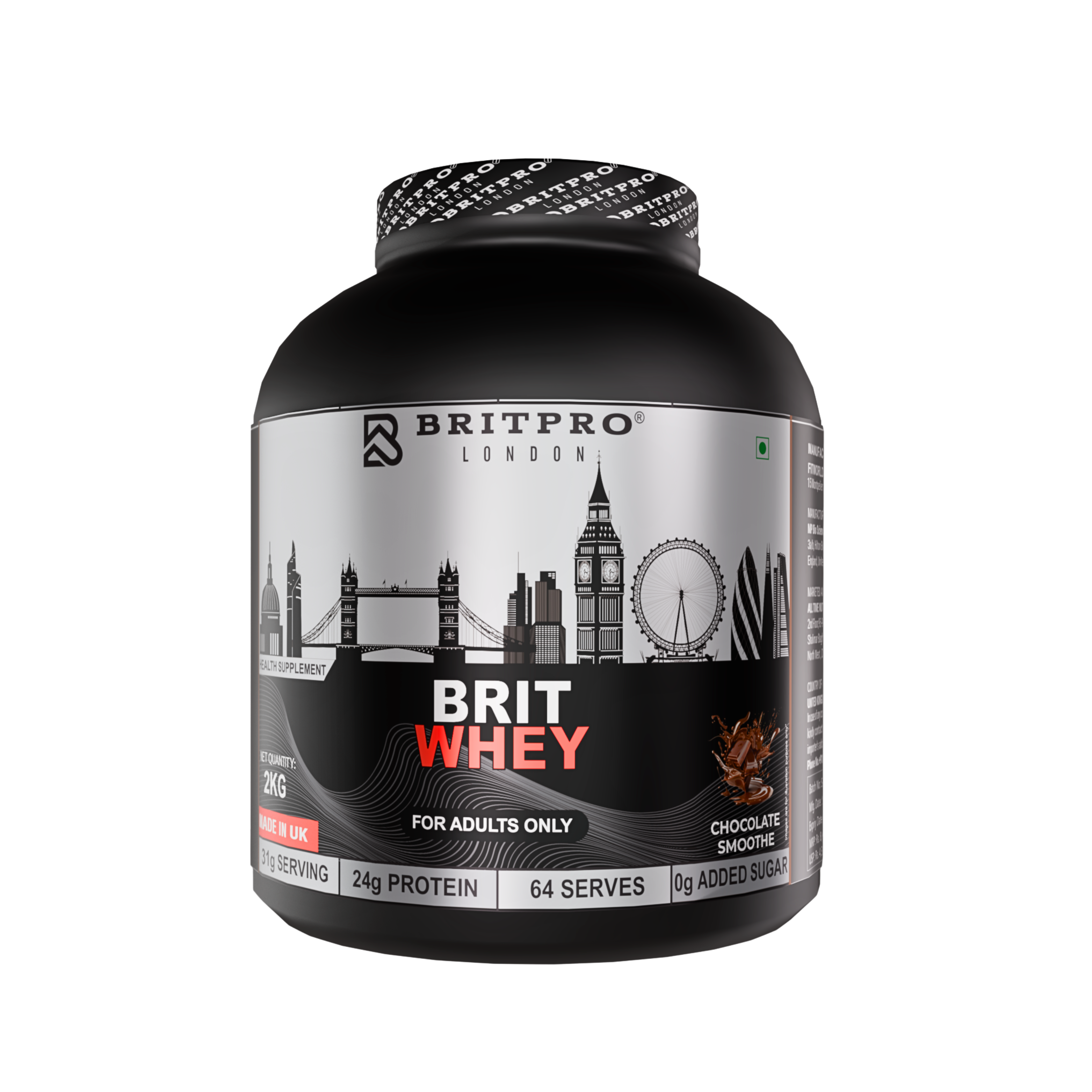 BRITPRO London BRIT Whey 2KG