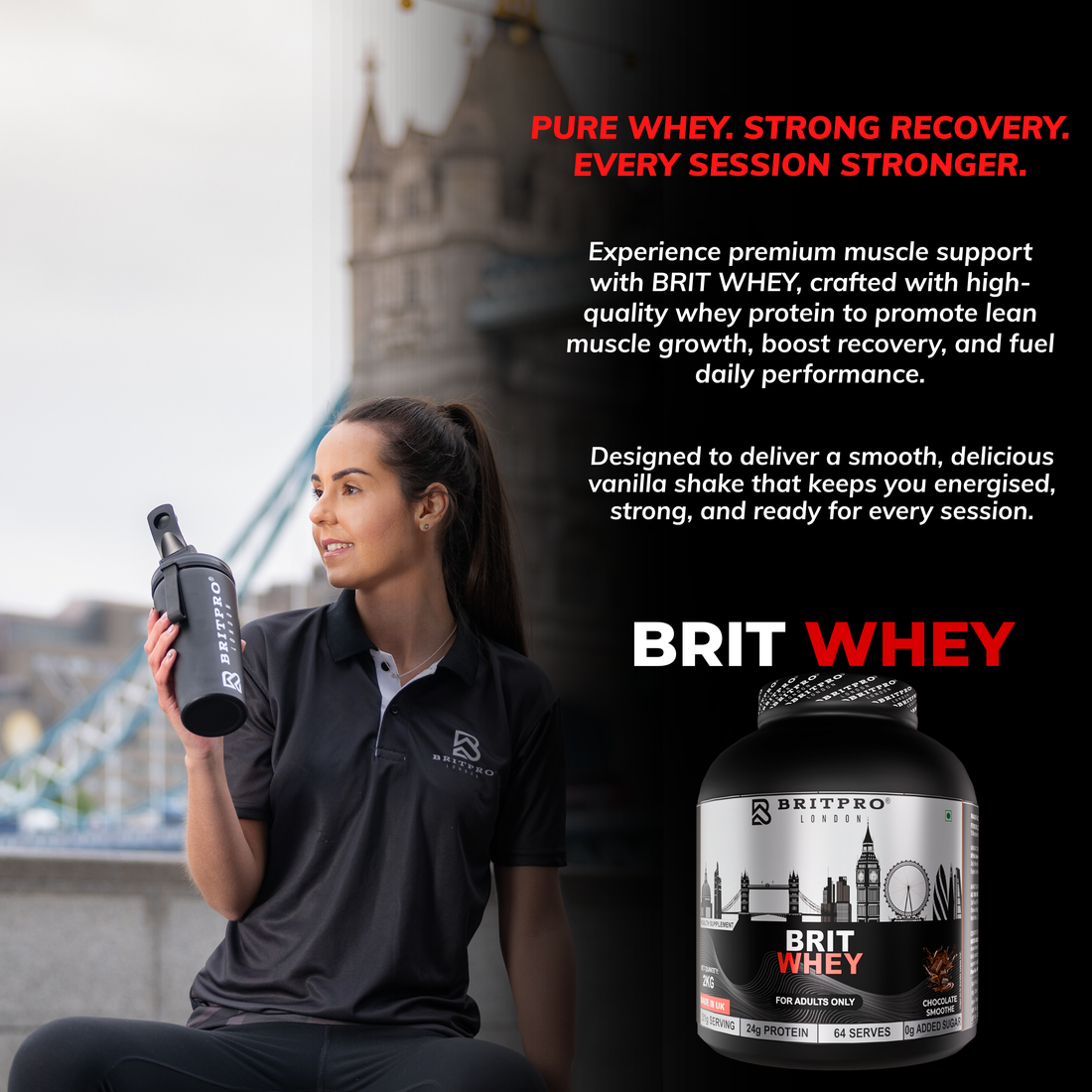 BRITPRO London BRIT Whey 2KG