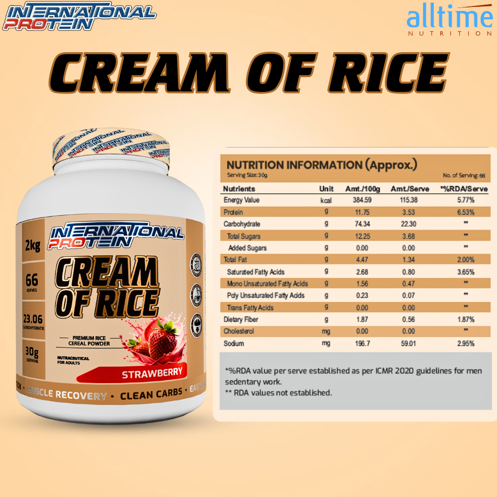 International Protein Cream of Rice