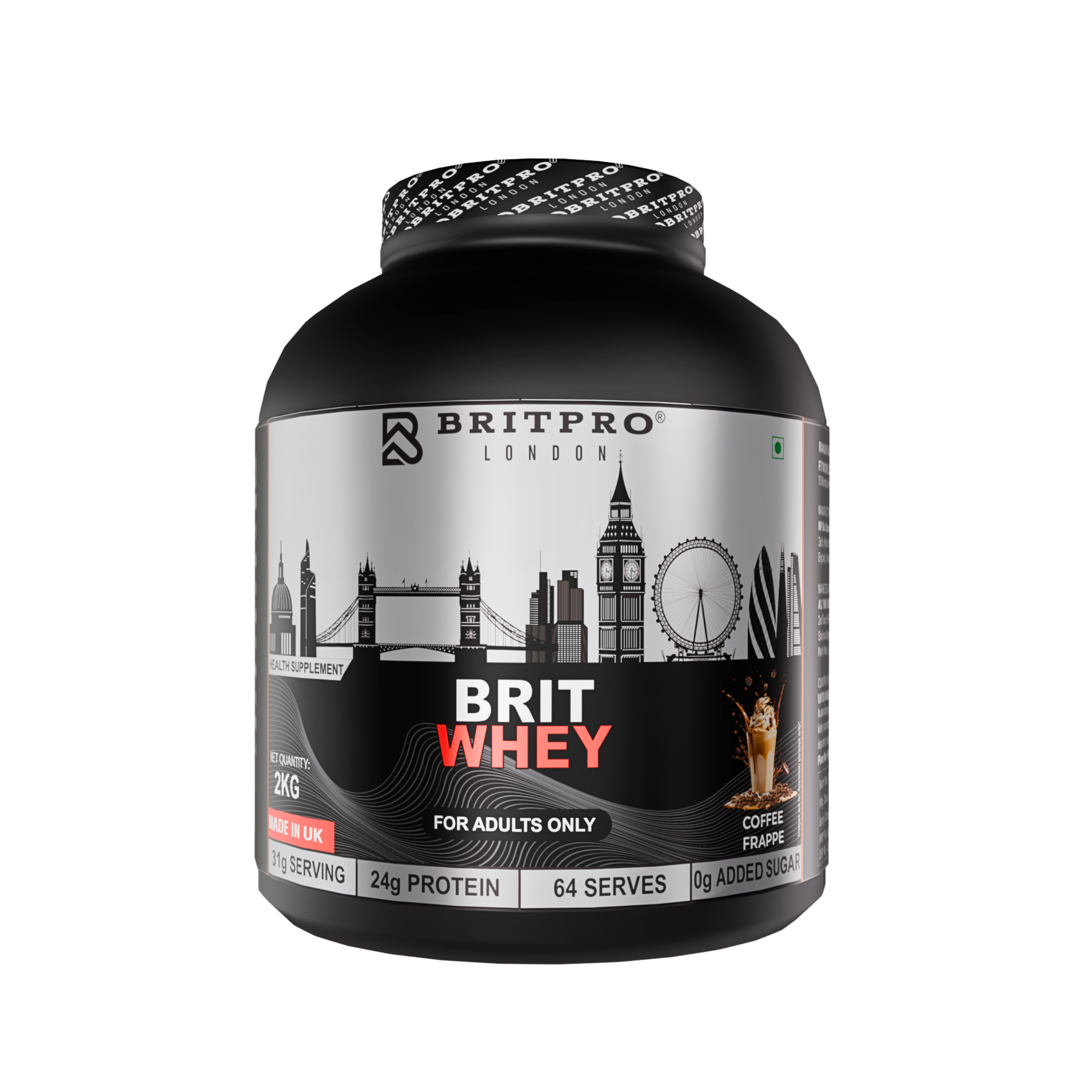 BRITPRO London BRIT Whey 2KG