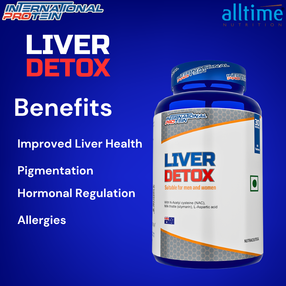 International Protein Liver Detox – Antioxidant Complex to Support Liver Function and Detoxification