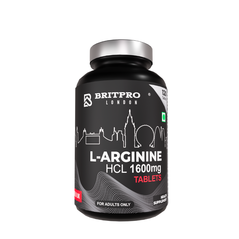 BRITPRO London L-Arginine 800mg x 120 Tablets