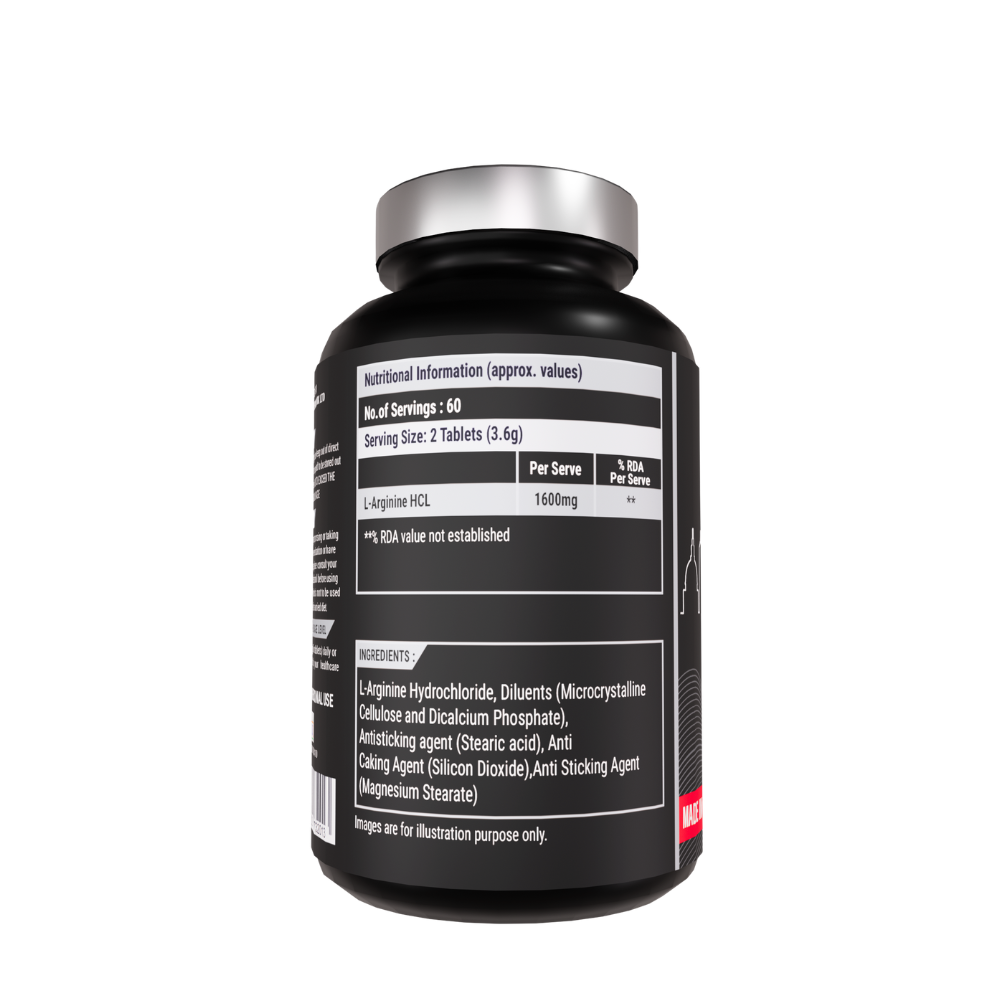 BRITPRO London L-Arginine 800mg x 120 Tablets