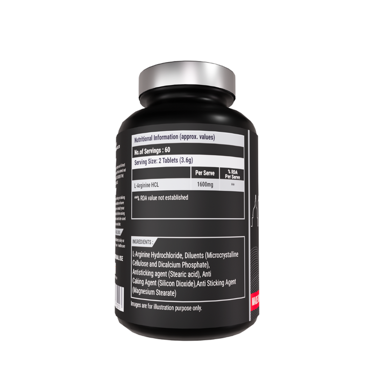 BRITPRO London L-Arginine 800mg x 120 Tablets