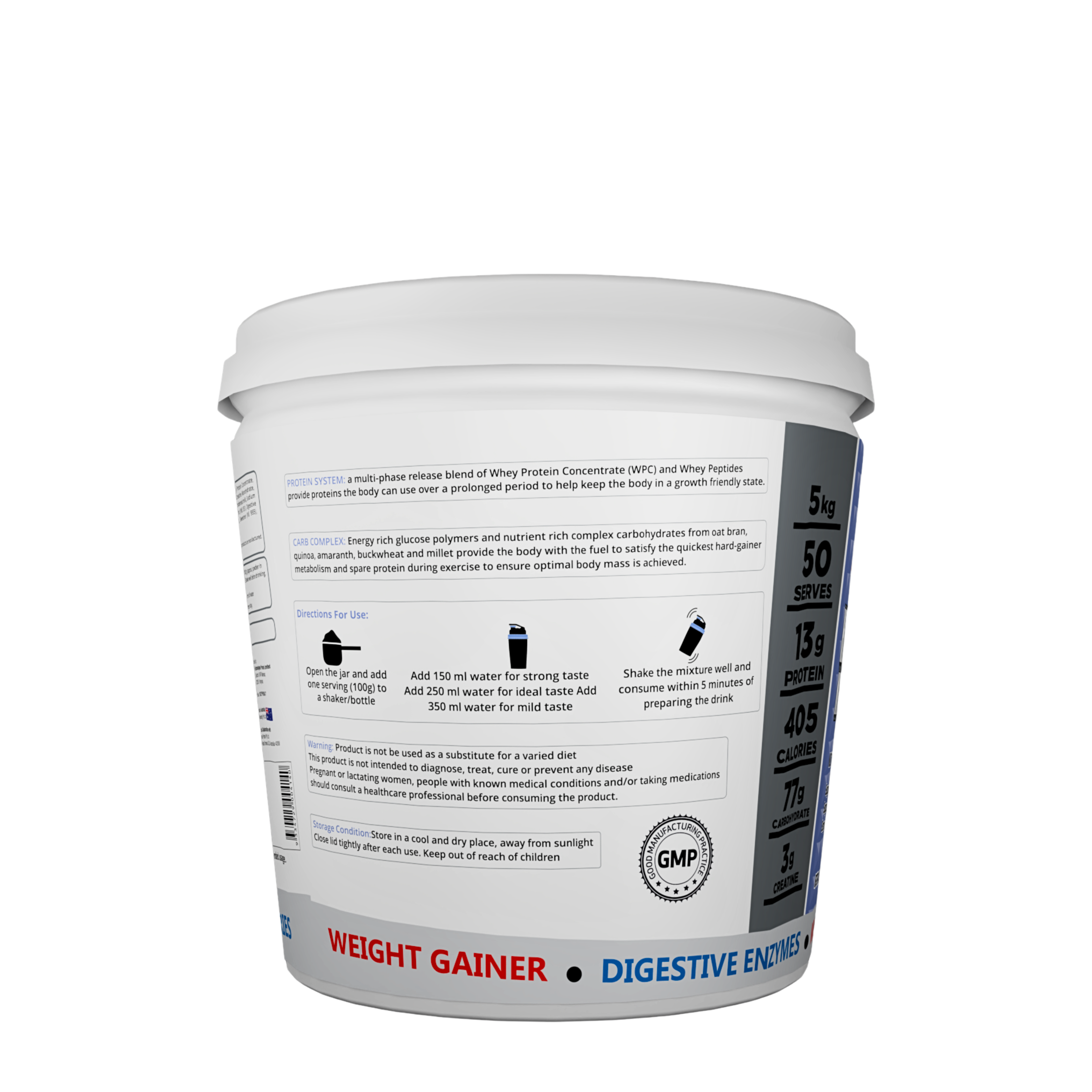 INTERNATIONAL PROTEIN HEAVY WEIGHT MASS GAINER ( INDIA )