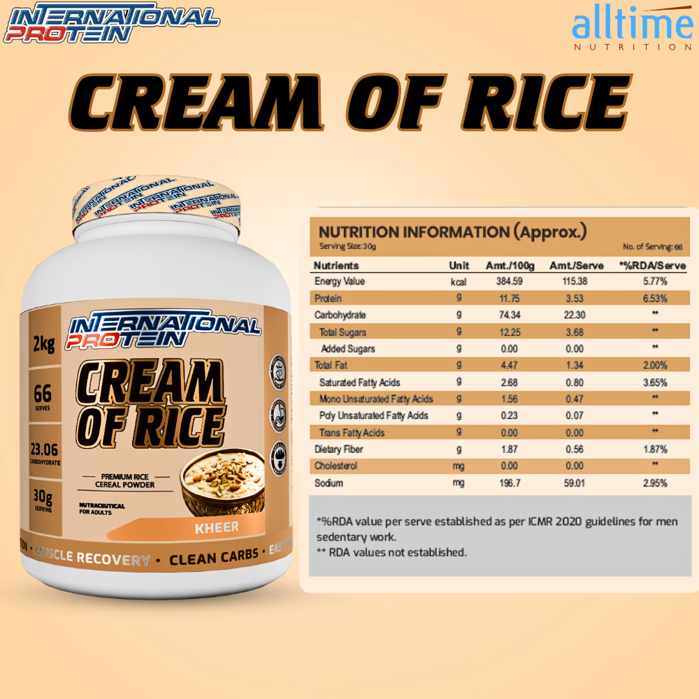 International Protein Cream of Rice