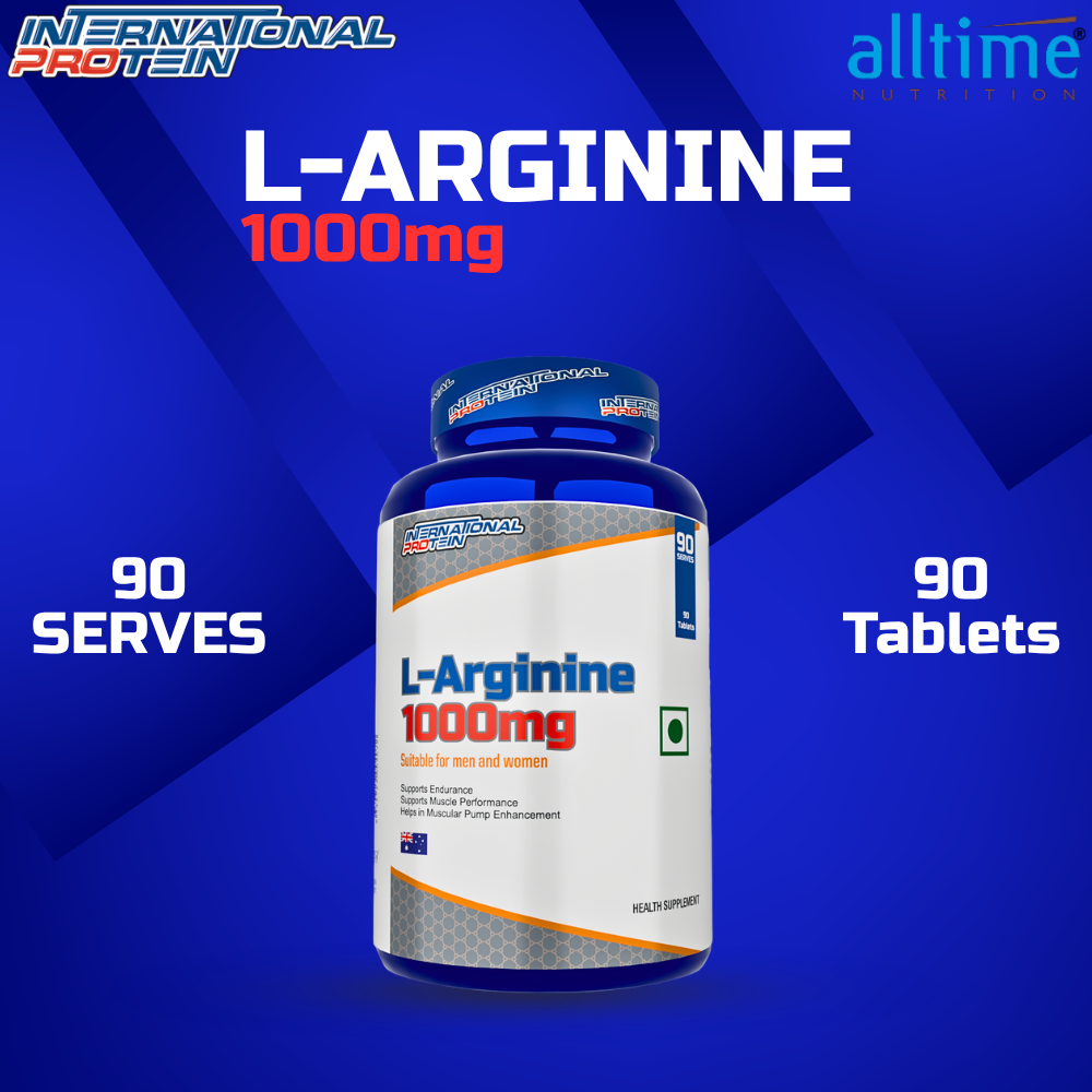 International Protein L-Arginine 1000mg Tablet