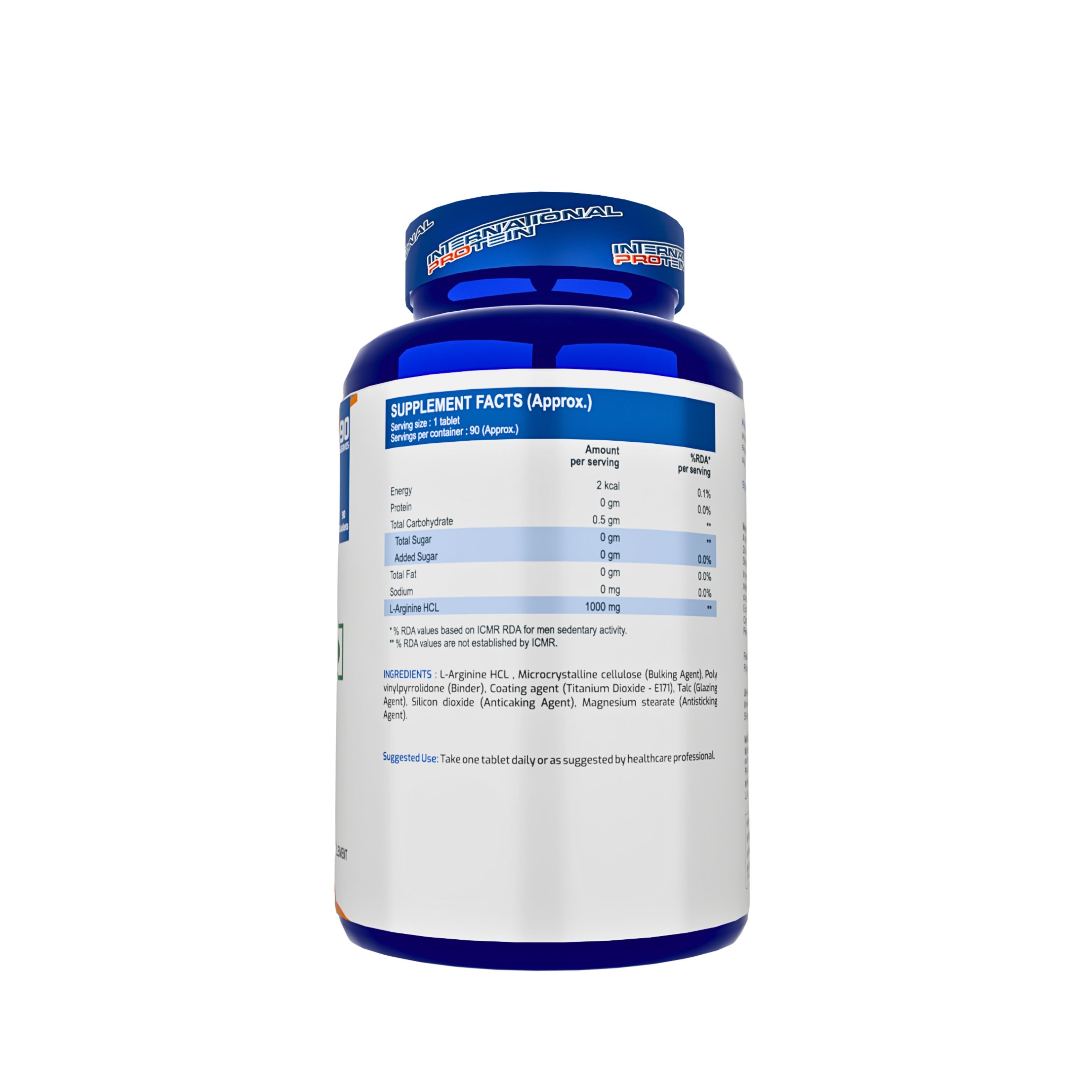 International Protein L-Arginine 1000mg Tablet