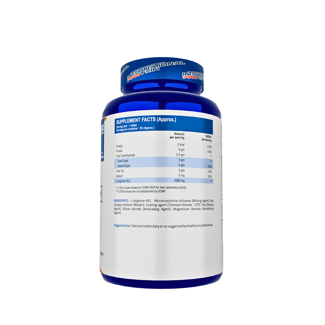 International Protein L-Arginine 1000mg Tablet