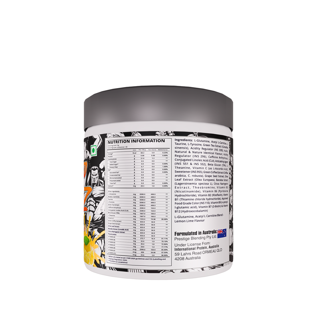 International Protein Ripped to Shredz -180g