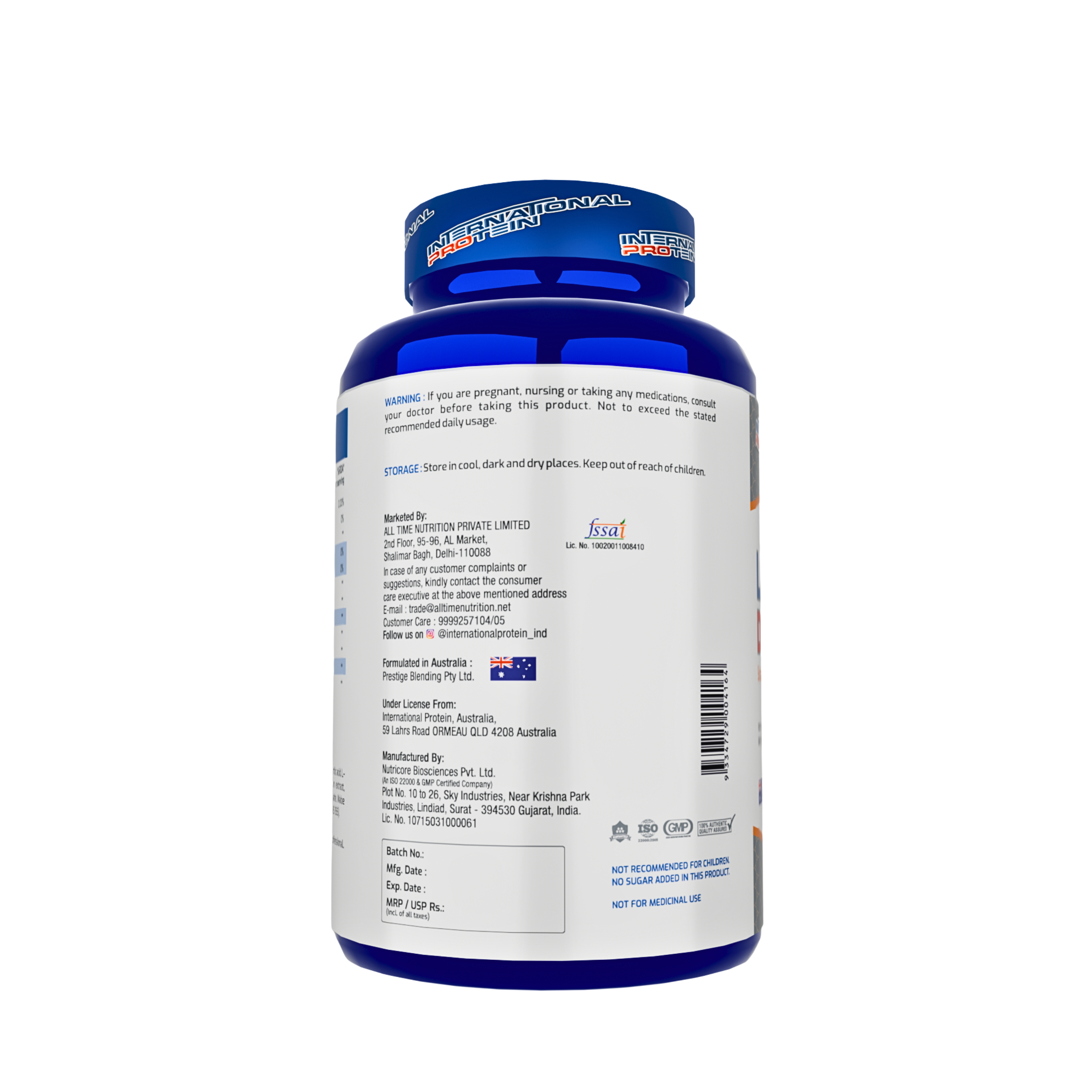 International Protein Liver Detox – Antioxidant Complex to Support Liver Function and Detoxification