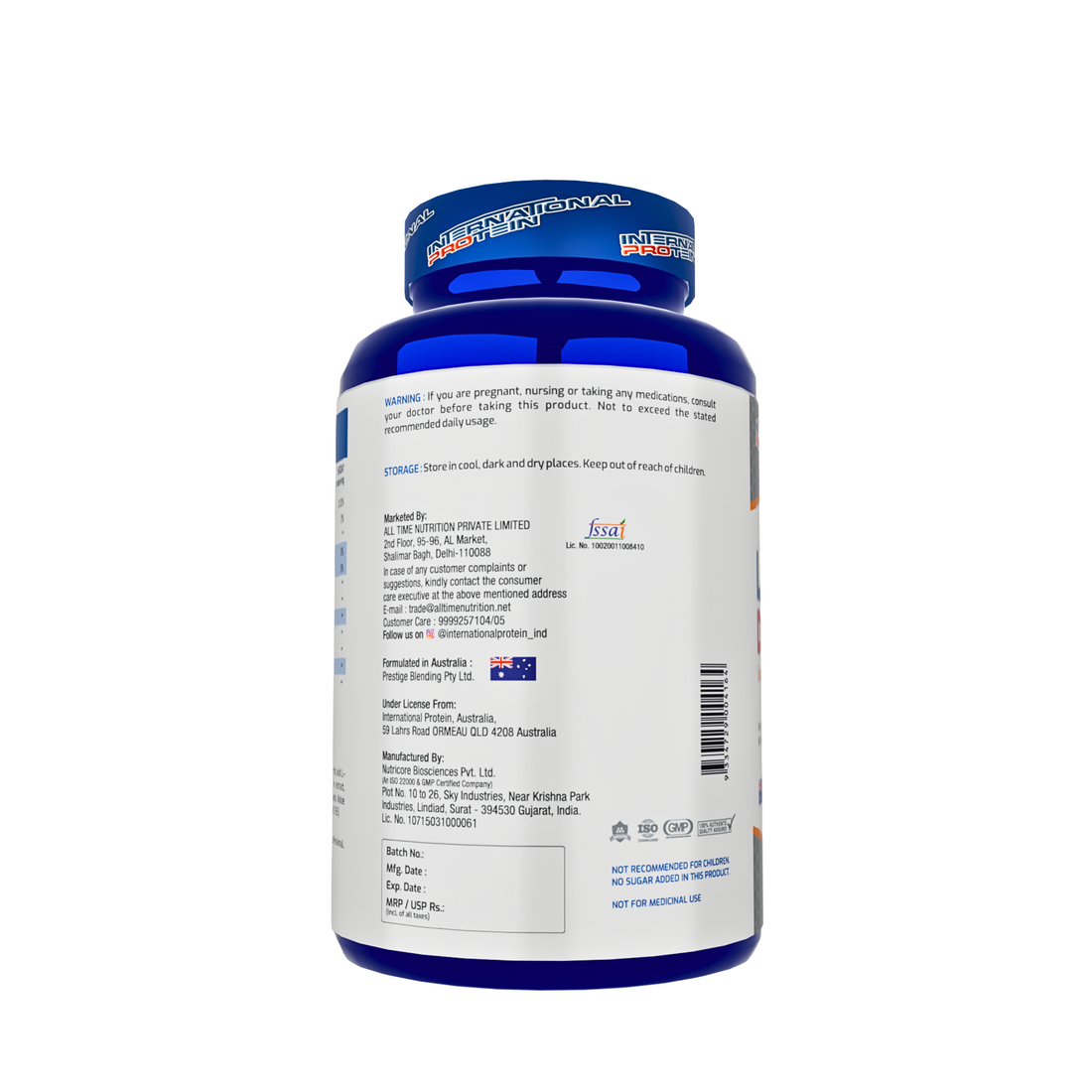 International Protein Liver Detox – Antioxidant Complex to Support Liver Function and Detoxification
