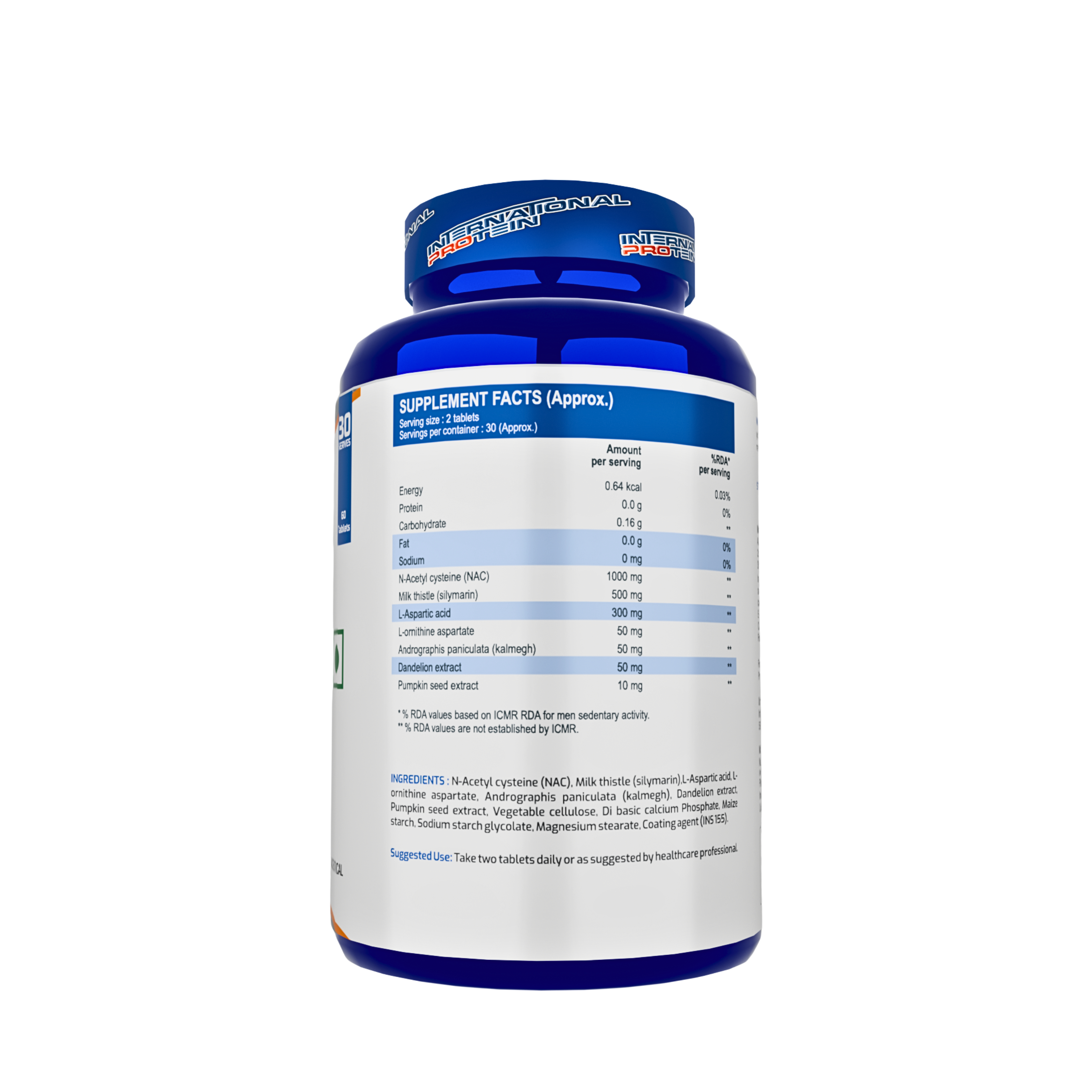 International Protein Liver Detox – Antioxidant Complex to Support Liver Function and Detoxification