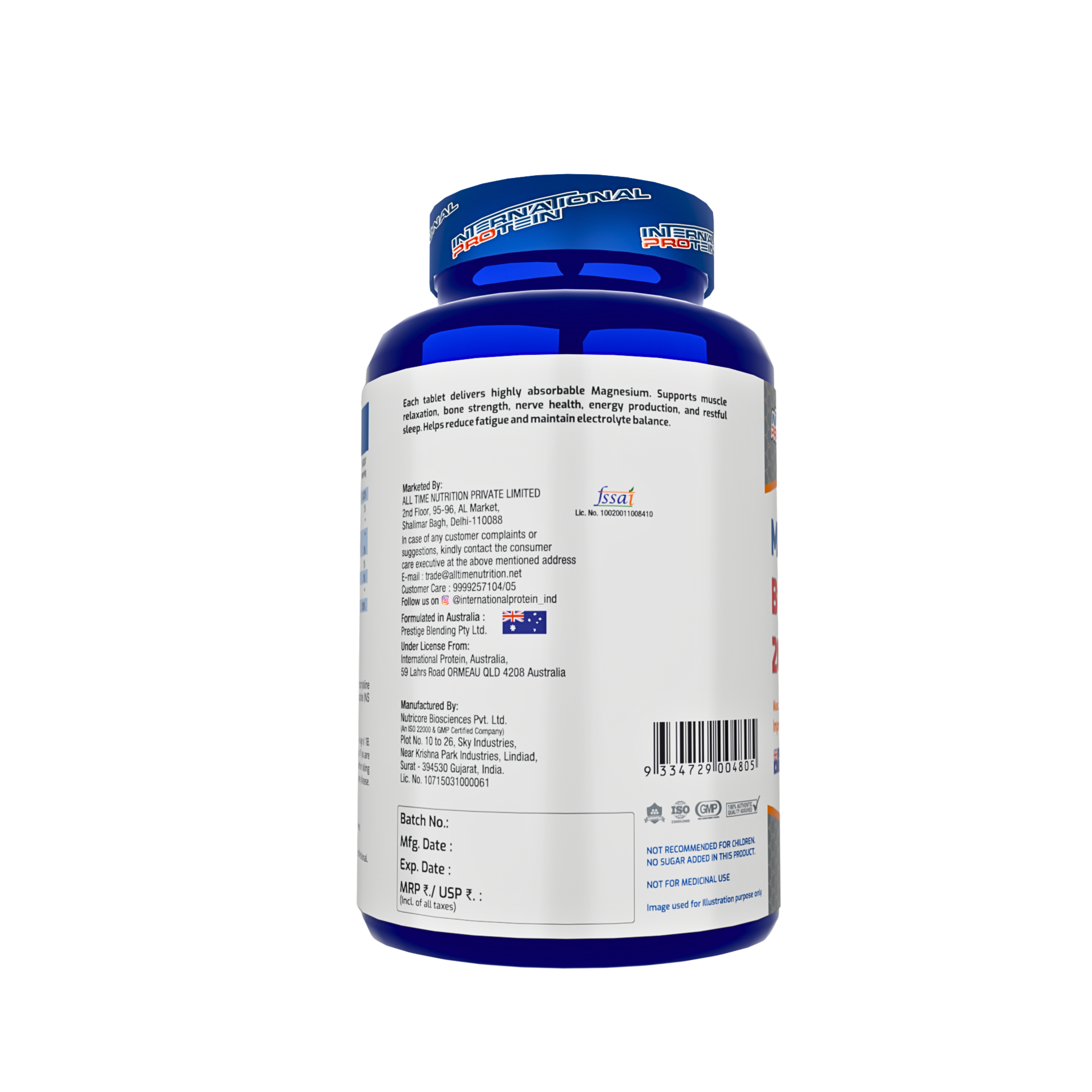 International Protein Magnesium Bisglycinate 2000mg