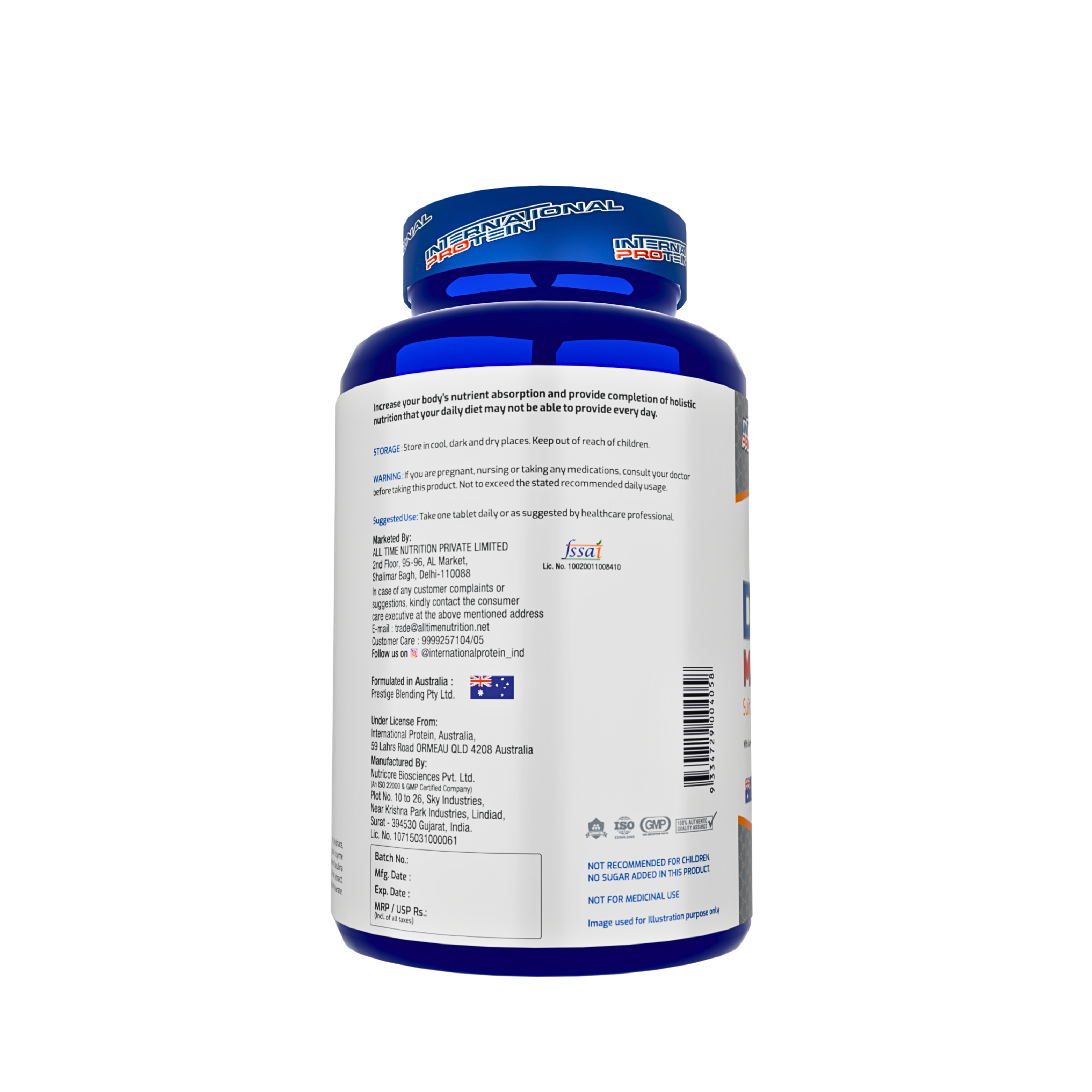 International Protein Multi-Vitamin - Tablet