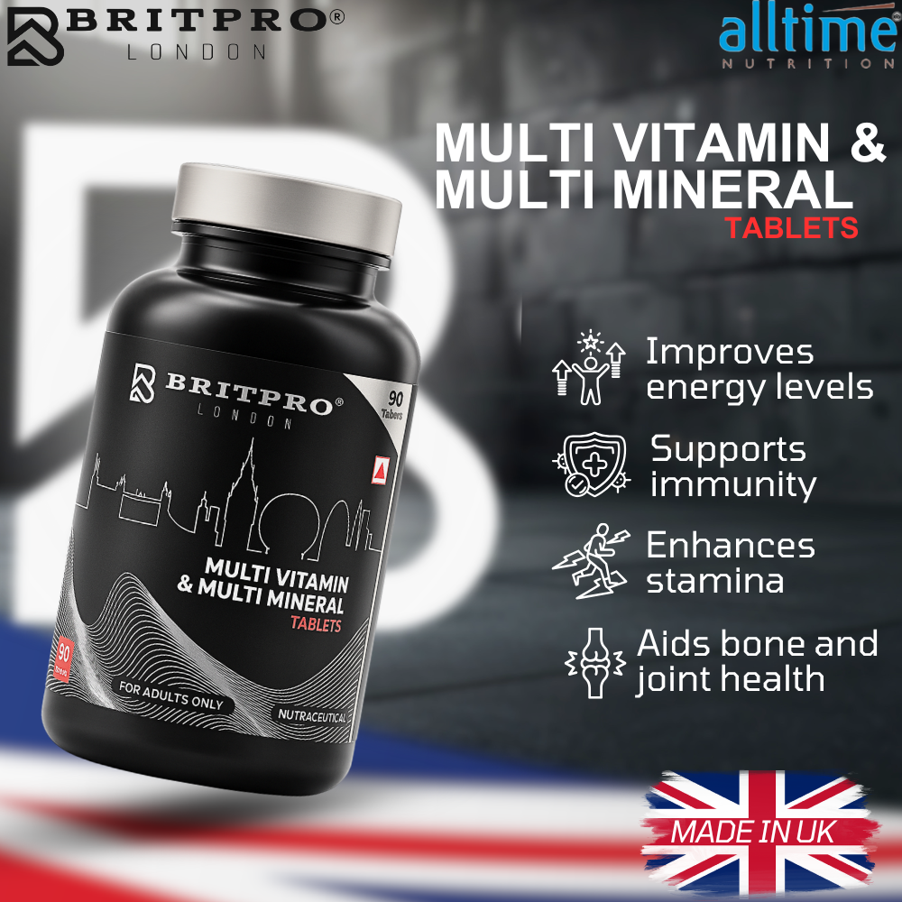 BRITPRO London Multi-Vitamin & Multi-Mineral 90 Tablets
