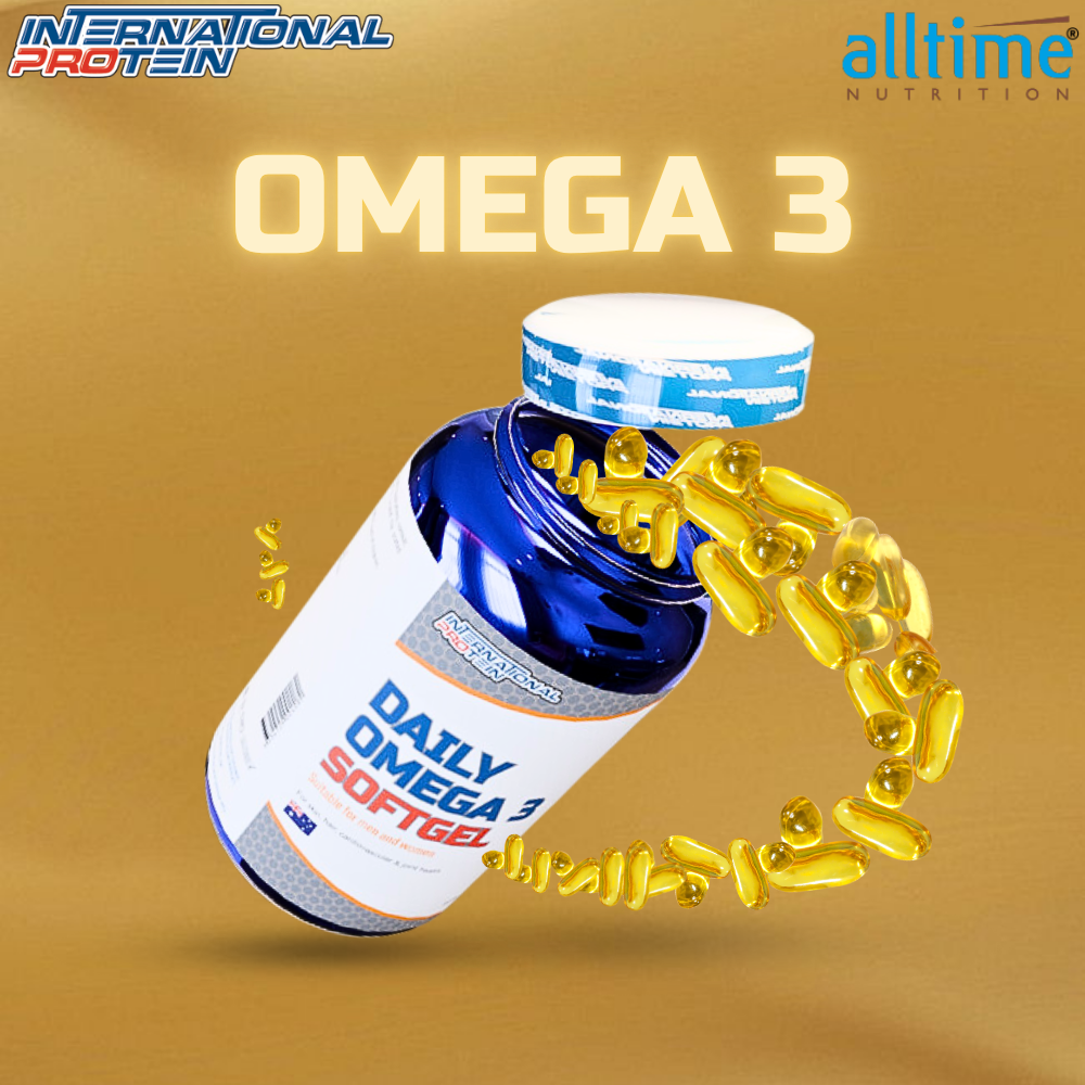 International Protein Daily Omega 3 Softgel-Tablet