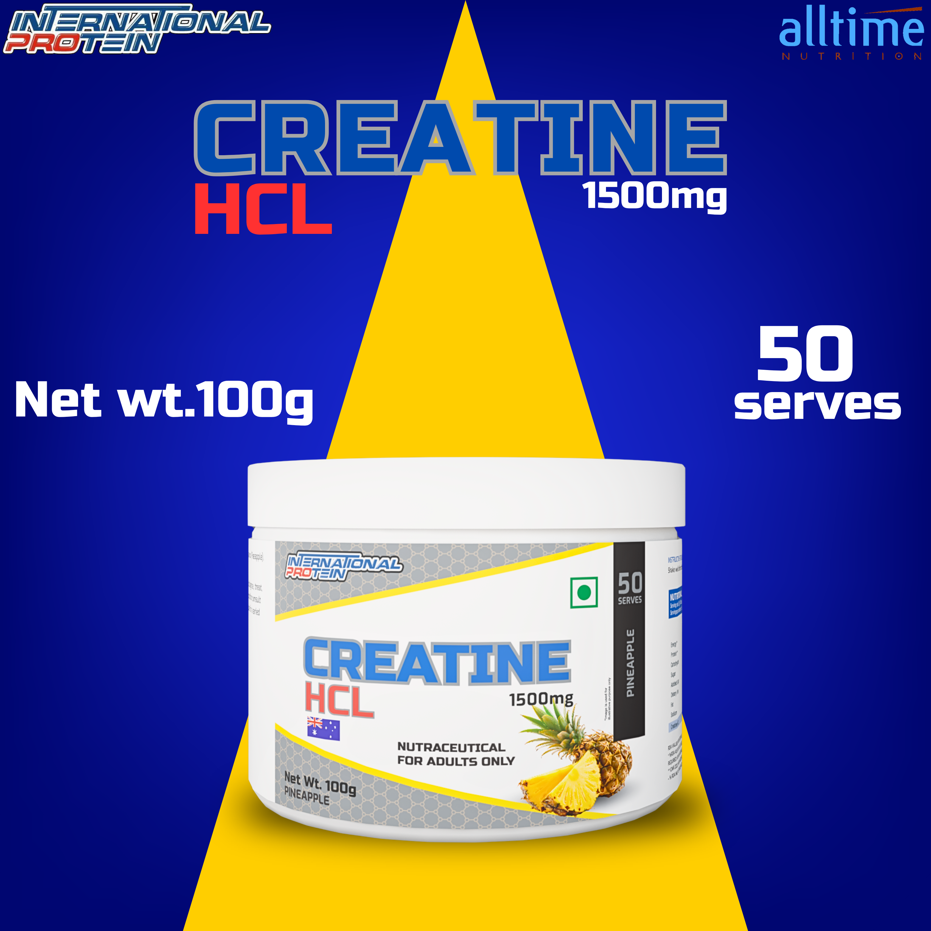 International Protein Creatine HCL – Advanced Formula for Strength