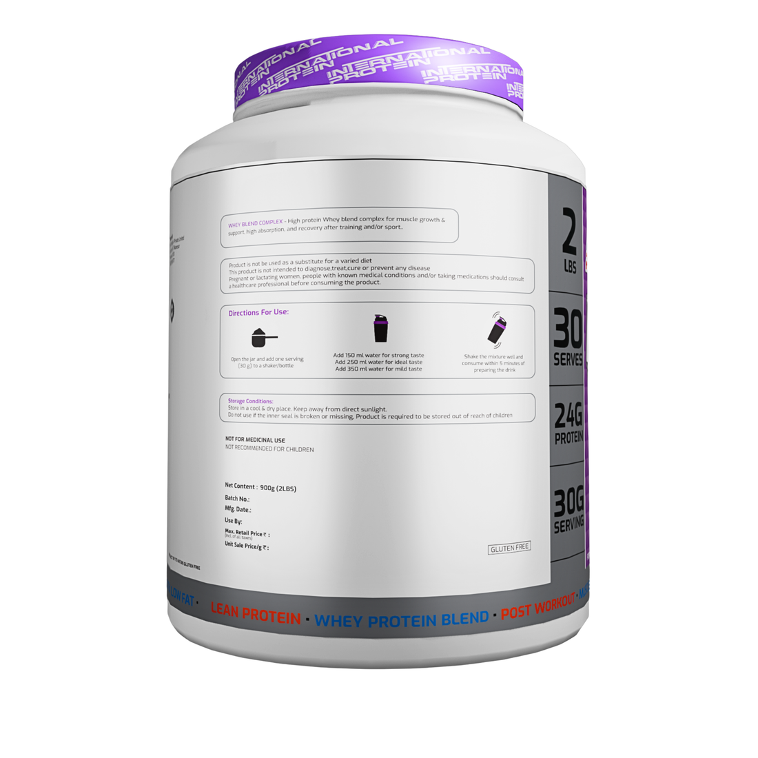 International protein prime whey 2lbs