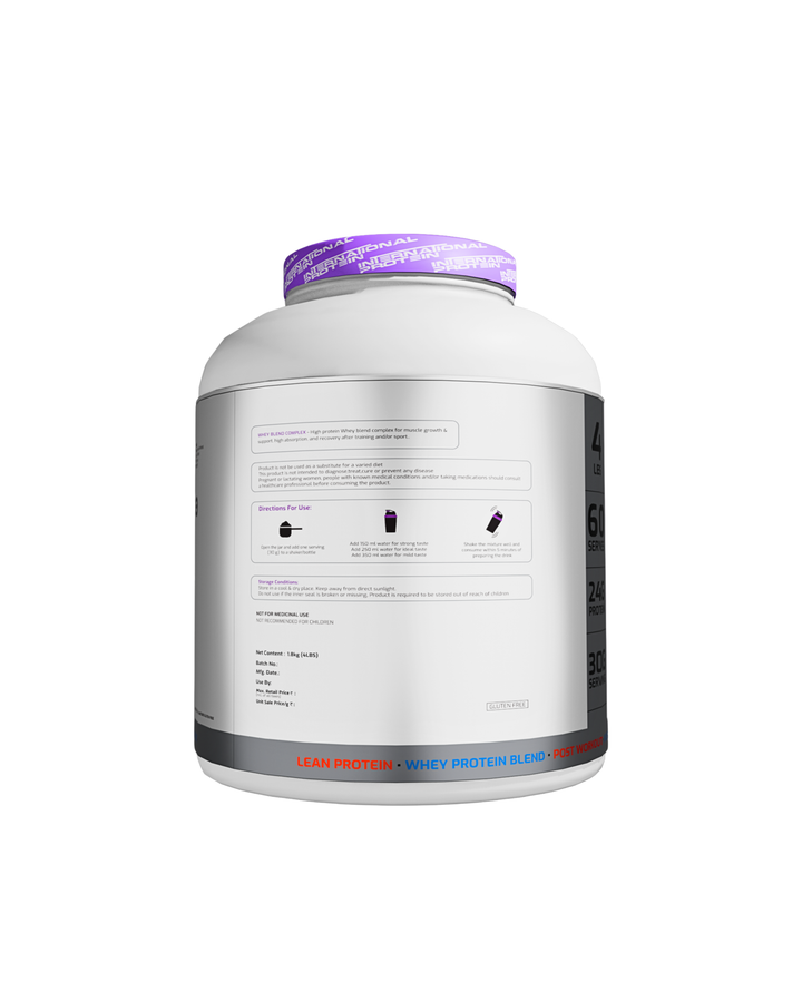 International protein prime whey 4lbs India