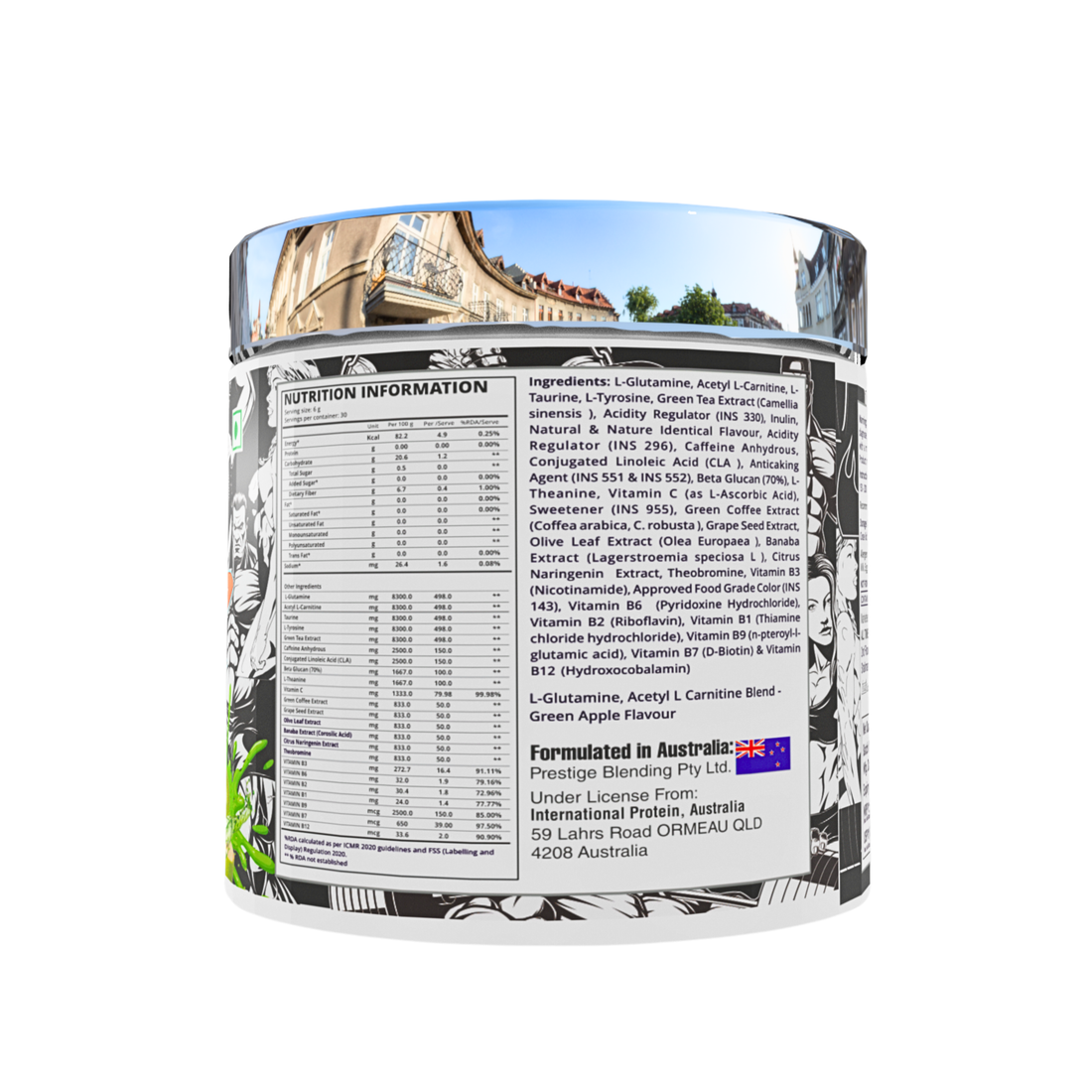 International Protein Ripped to Shredz -180g