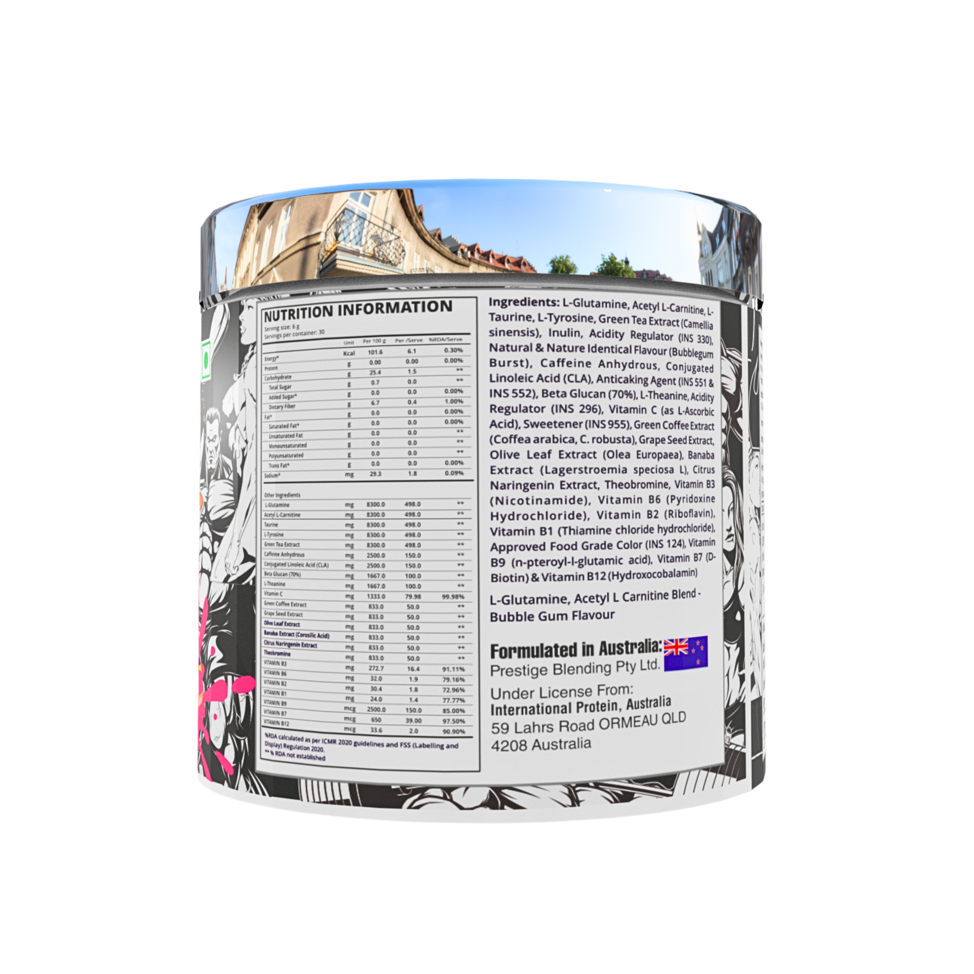 International Protein Ripped to Shredz -180g