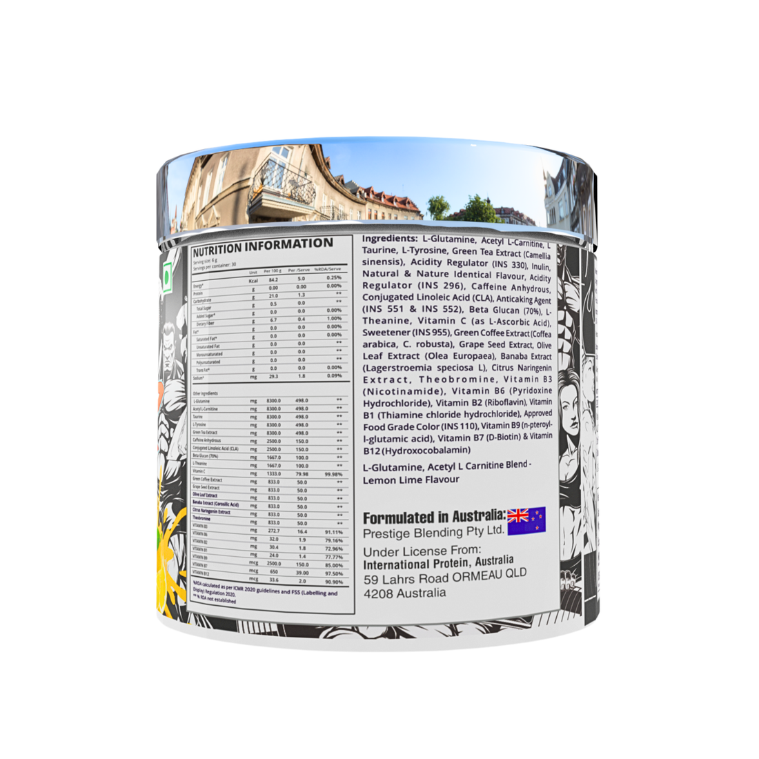 International Protein Ripped to Shredz -180g