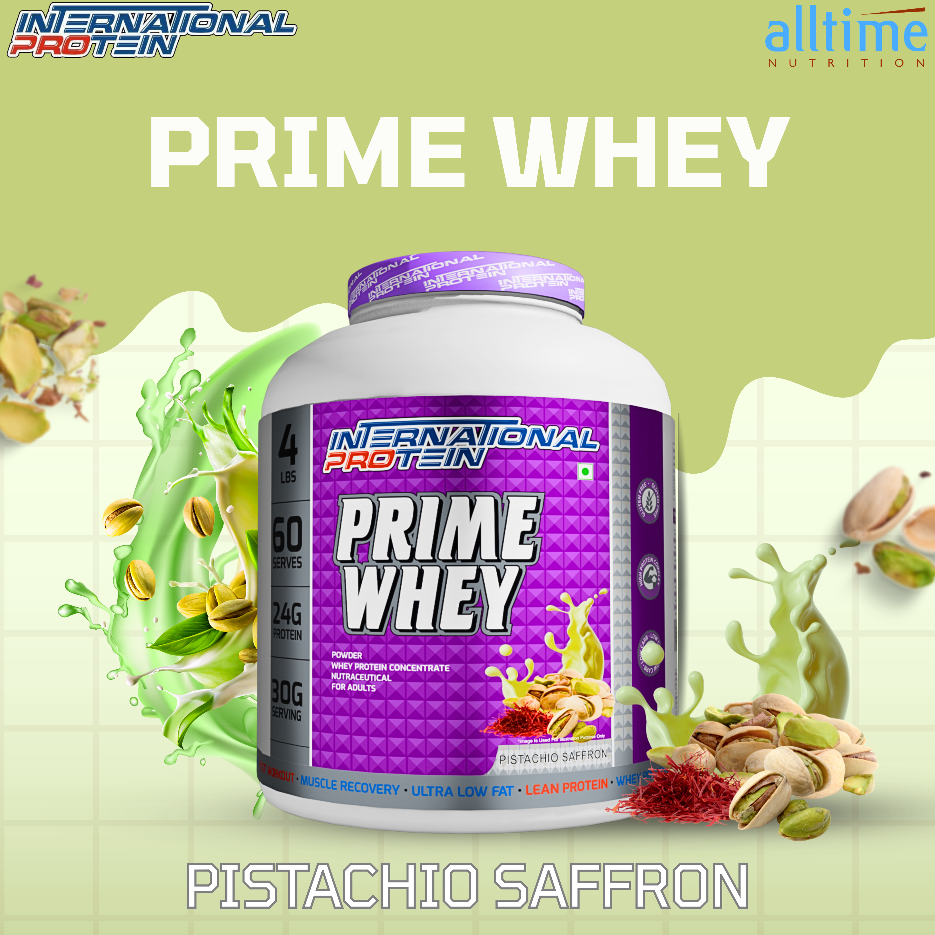 International protein prime whey 4lbs India