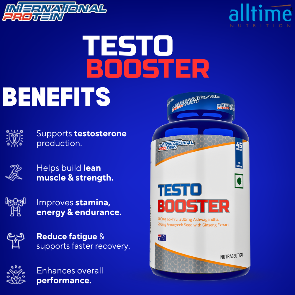 International Protein Testosterone Booster - Tablet