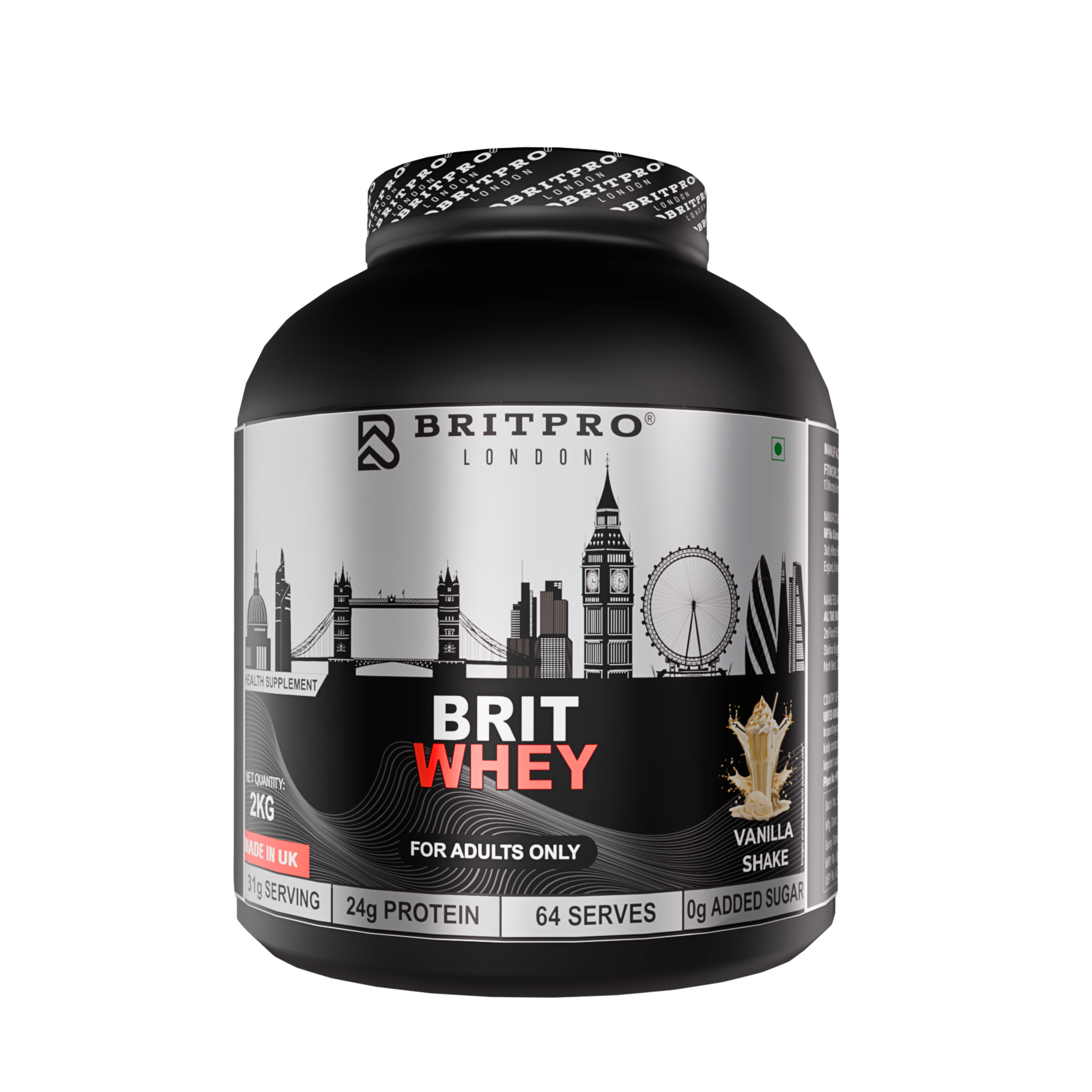 BRITPRO London BRIT Whey 2KG