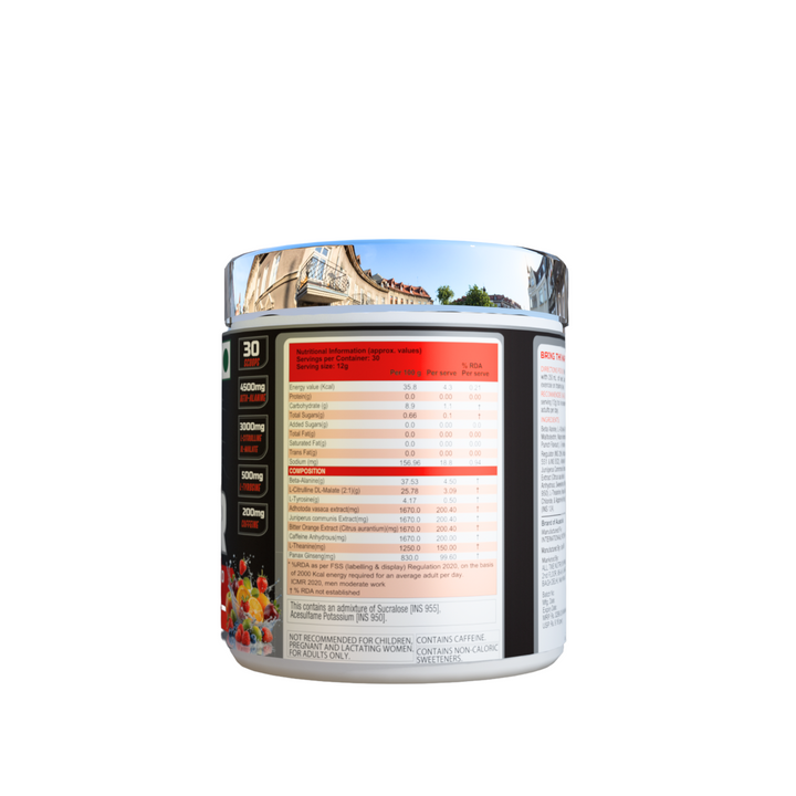 International Protein War Hammer – High Stim Pre-Workout