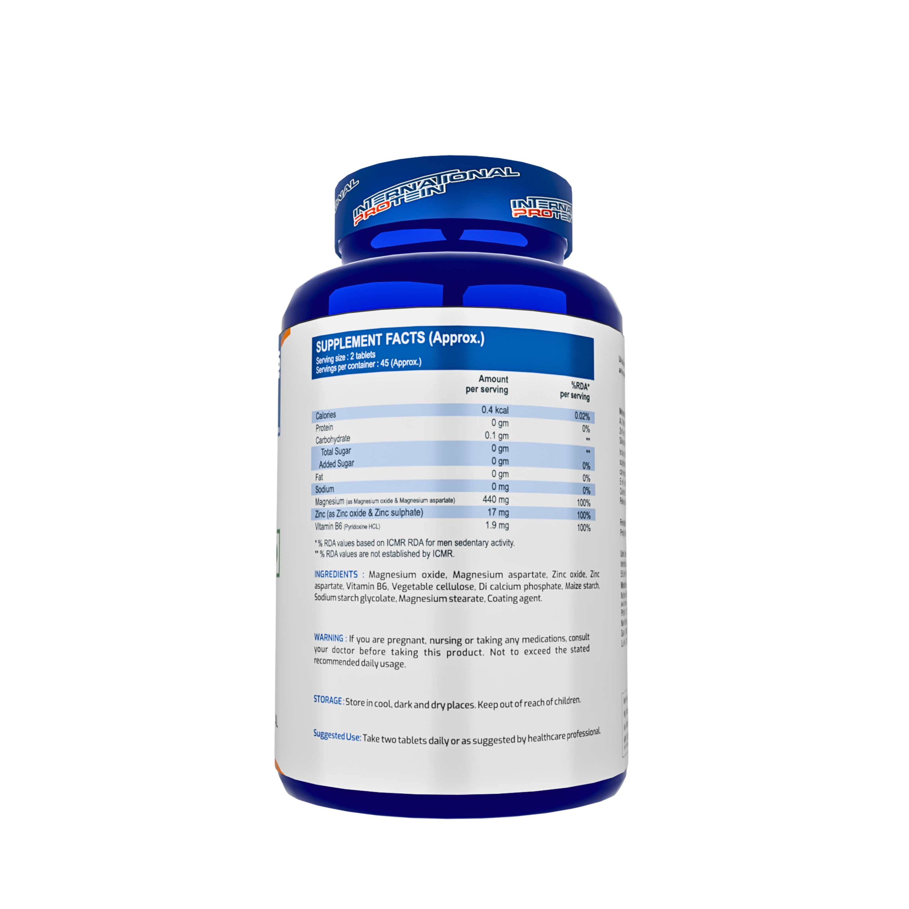 International Protein Zinc Magnesium Aspartate
