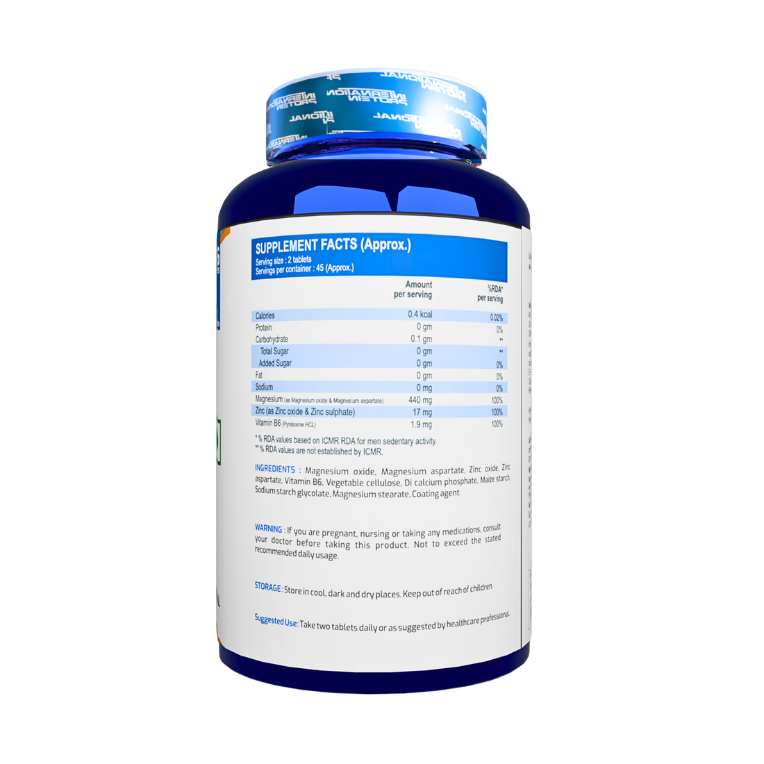 International Protein Zinc Magnesium Aspartate