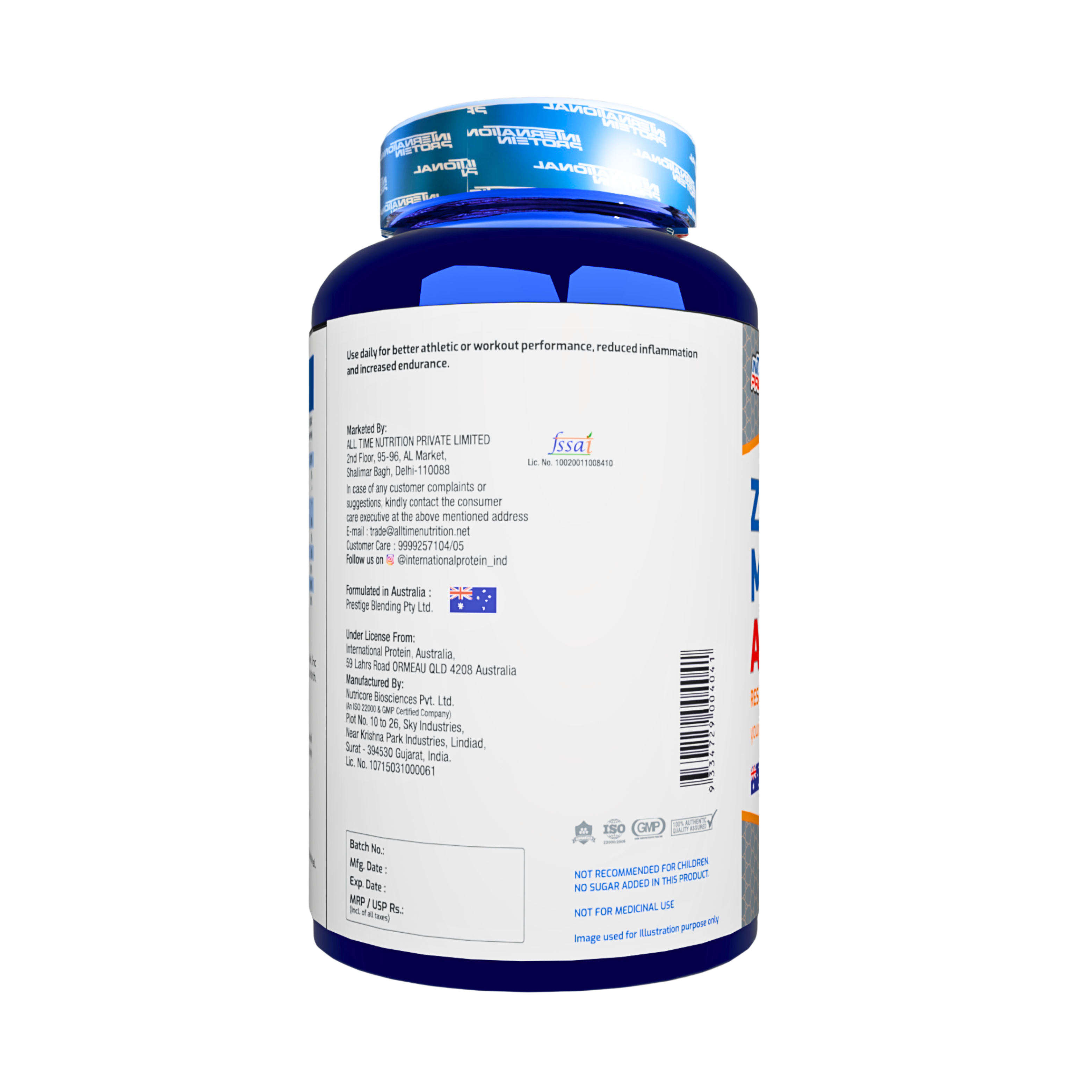 International Protein Zinc Magnesium Aspartate